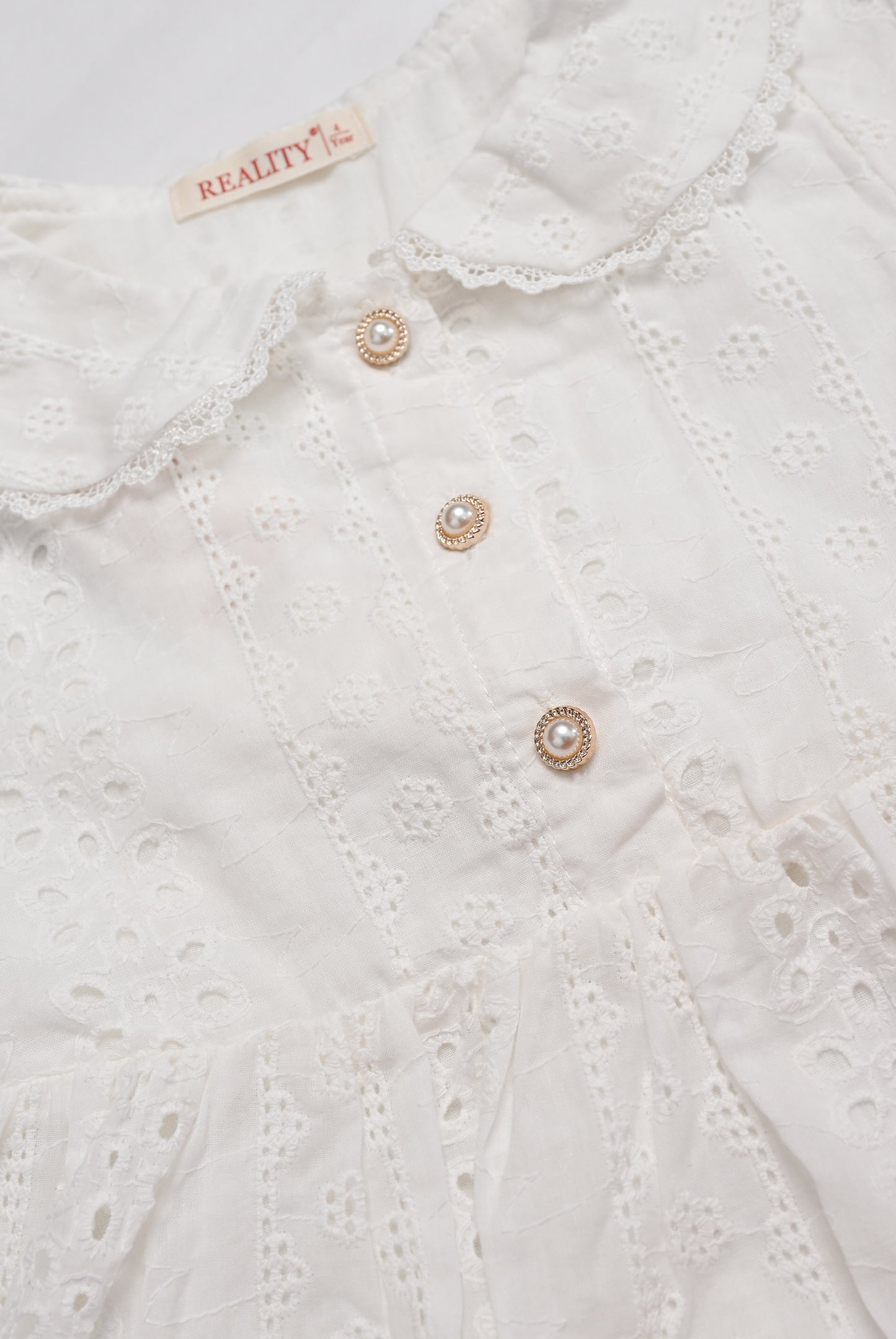 GIRLS WHITE FROCK Reality