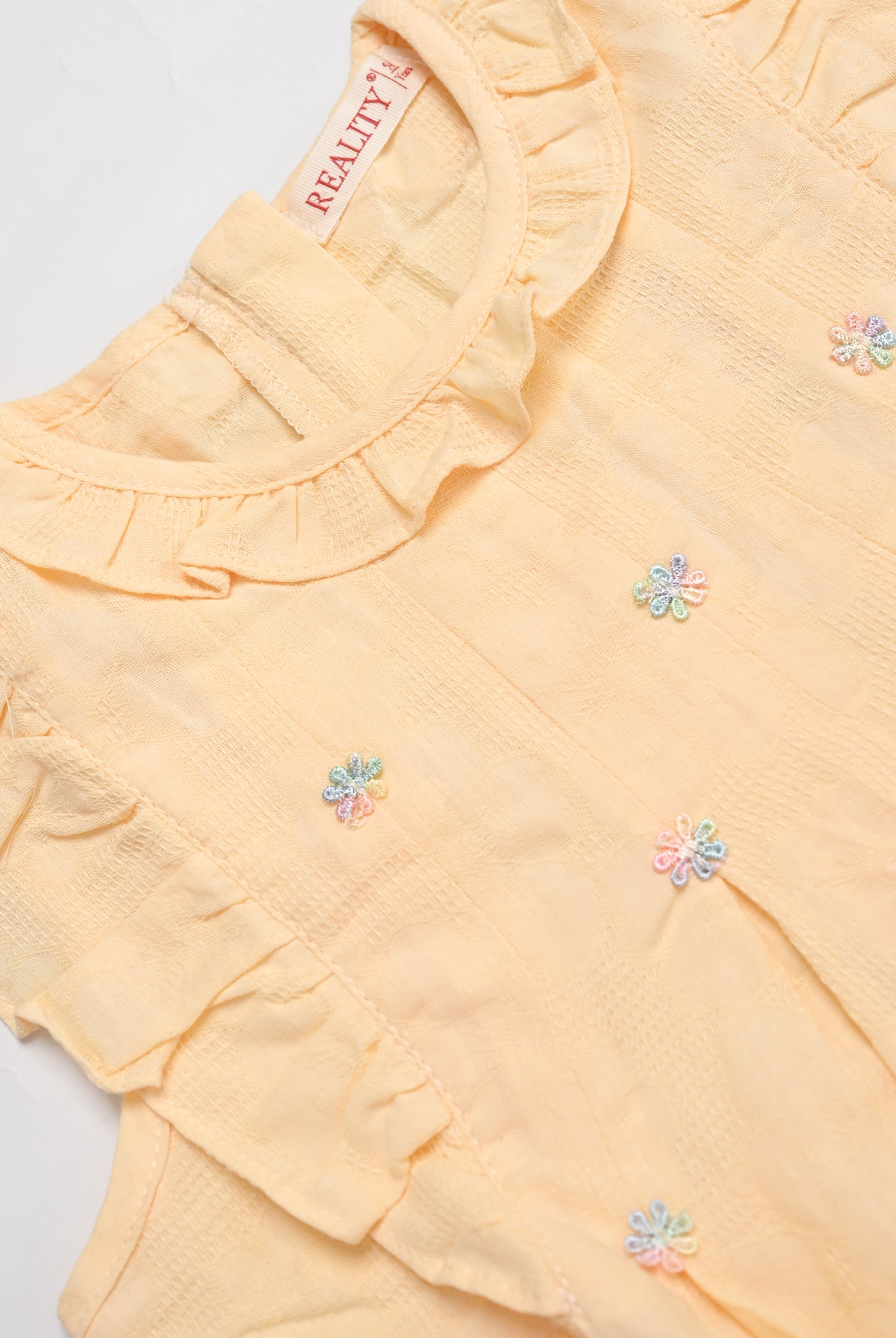 GIRLS YELLOW FROCK Reality