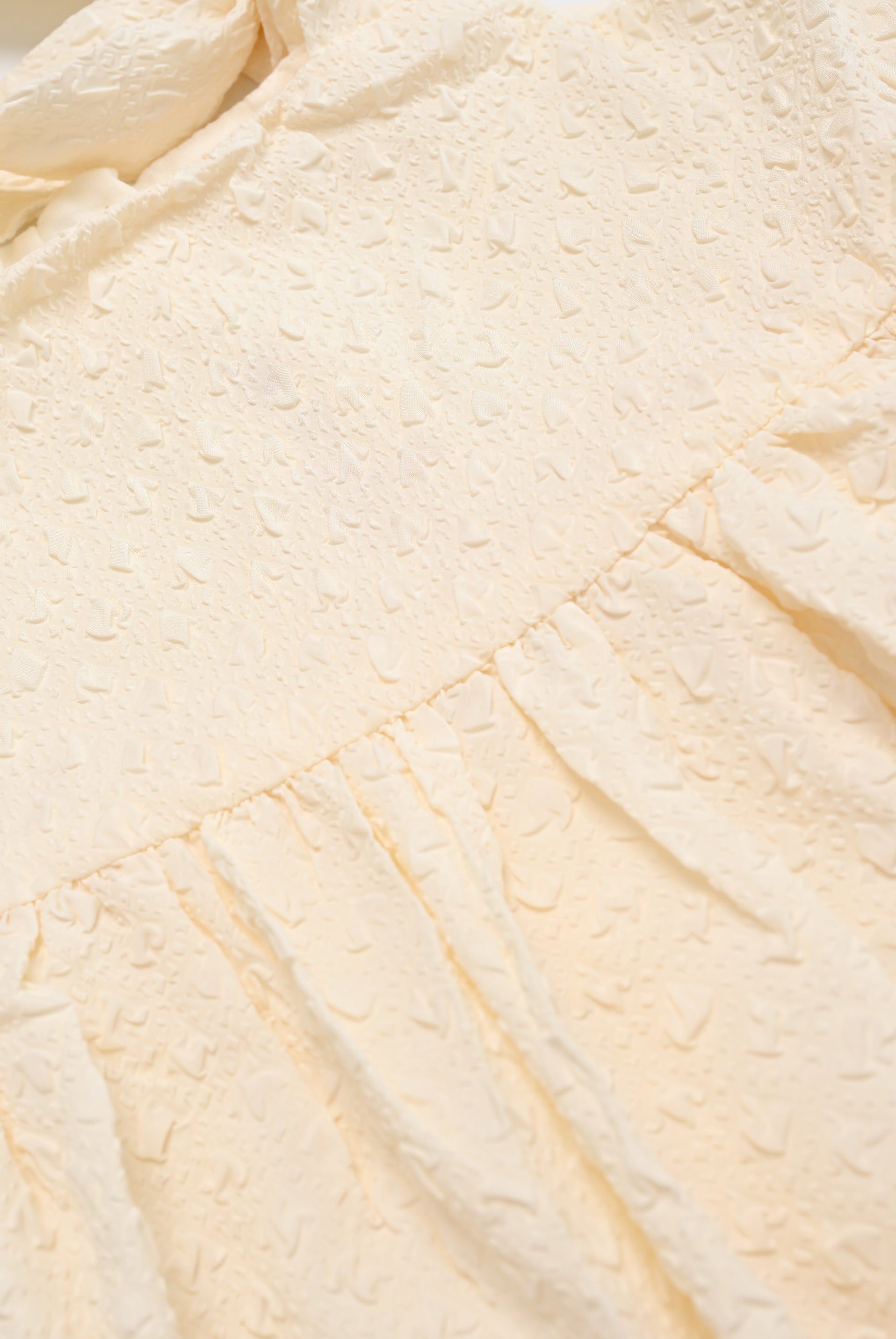 GIRLS CREAM FROCK Reality