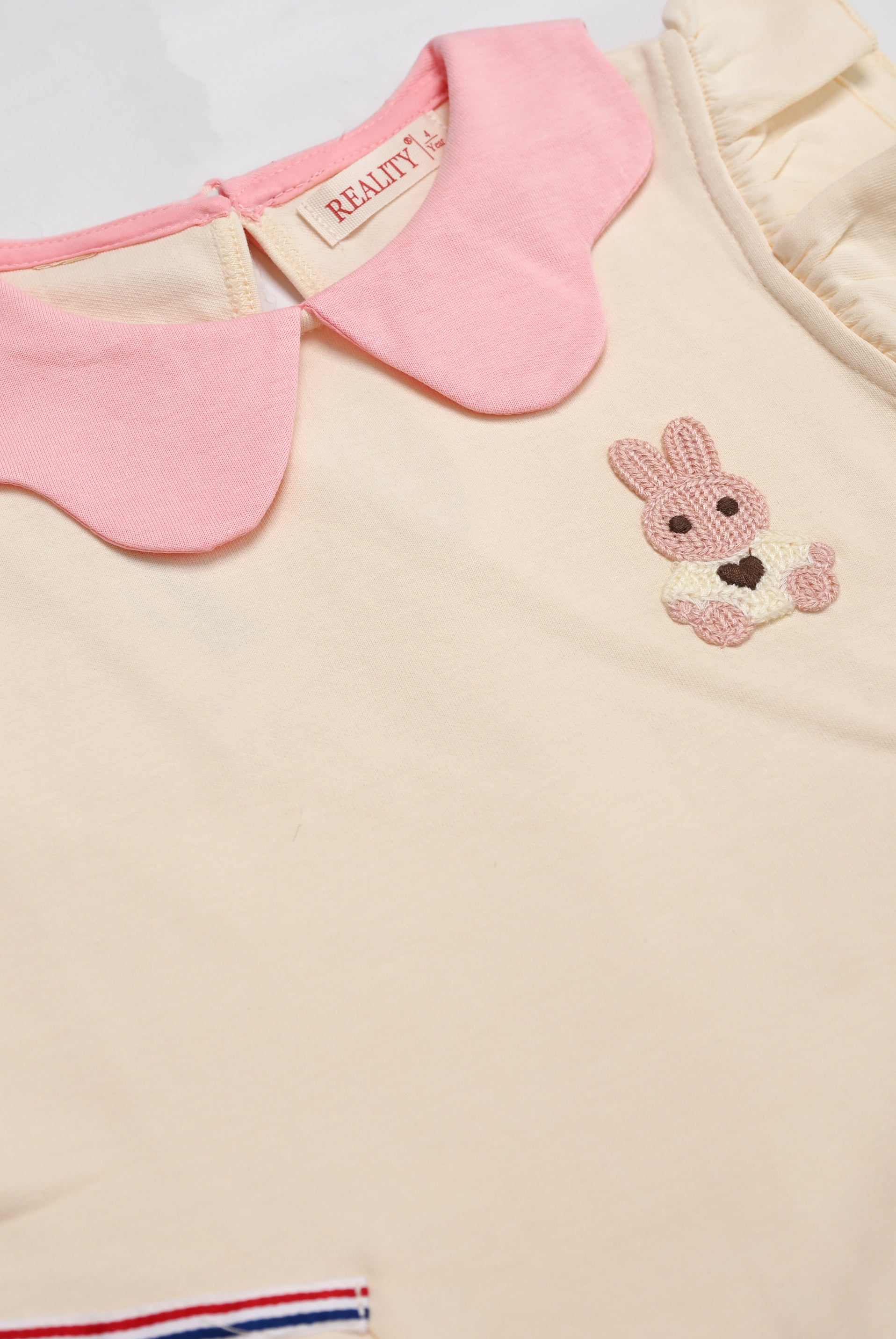 GIRLS CREAM FROCK Reality