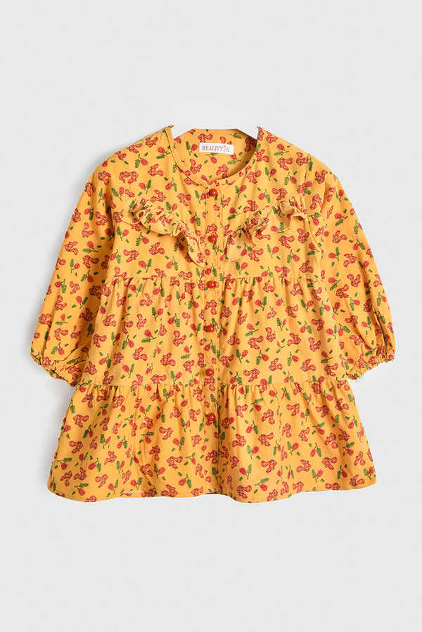 Mustard Petal Sleeve