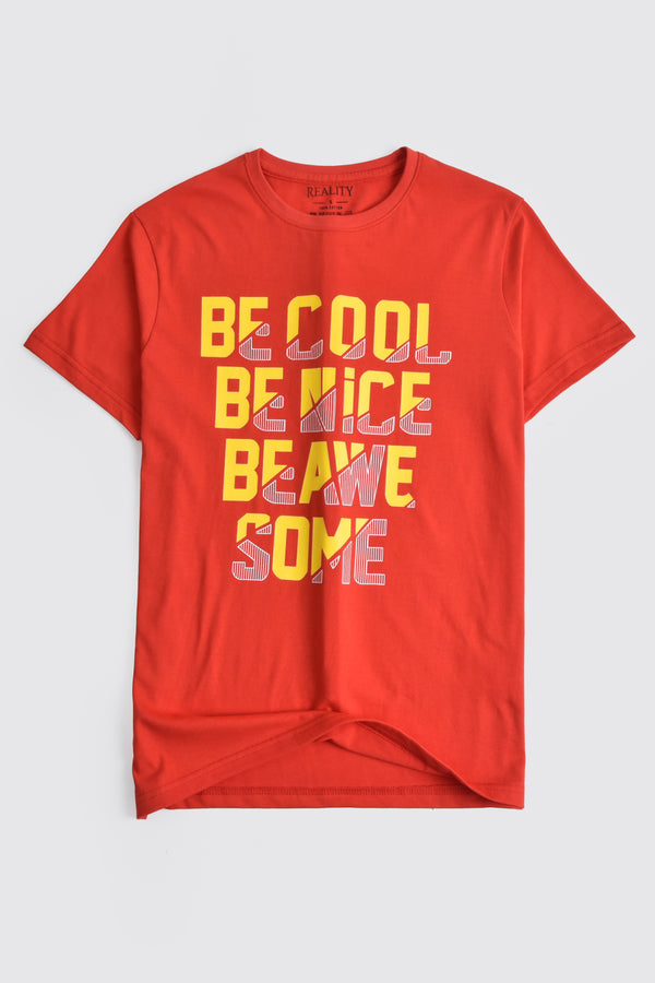 Positive Vibes Red Shirt
