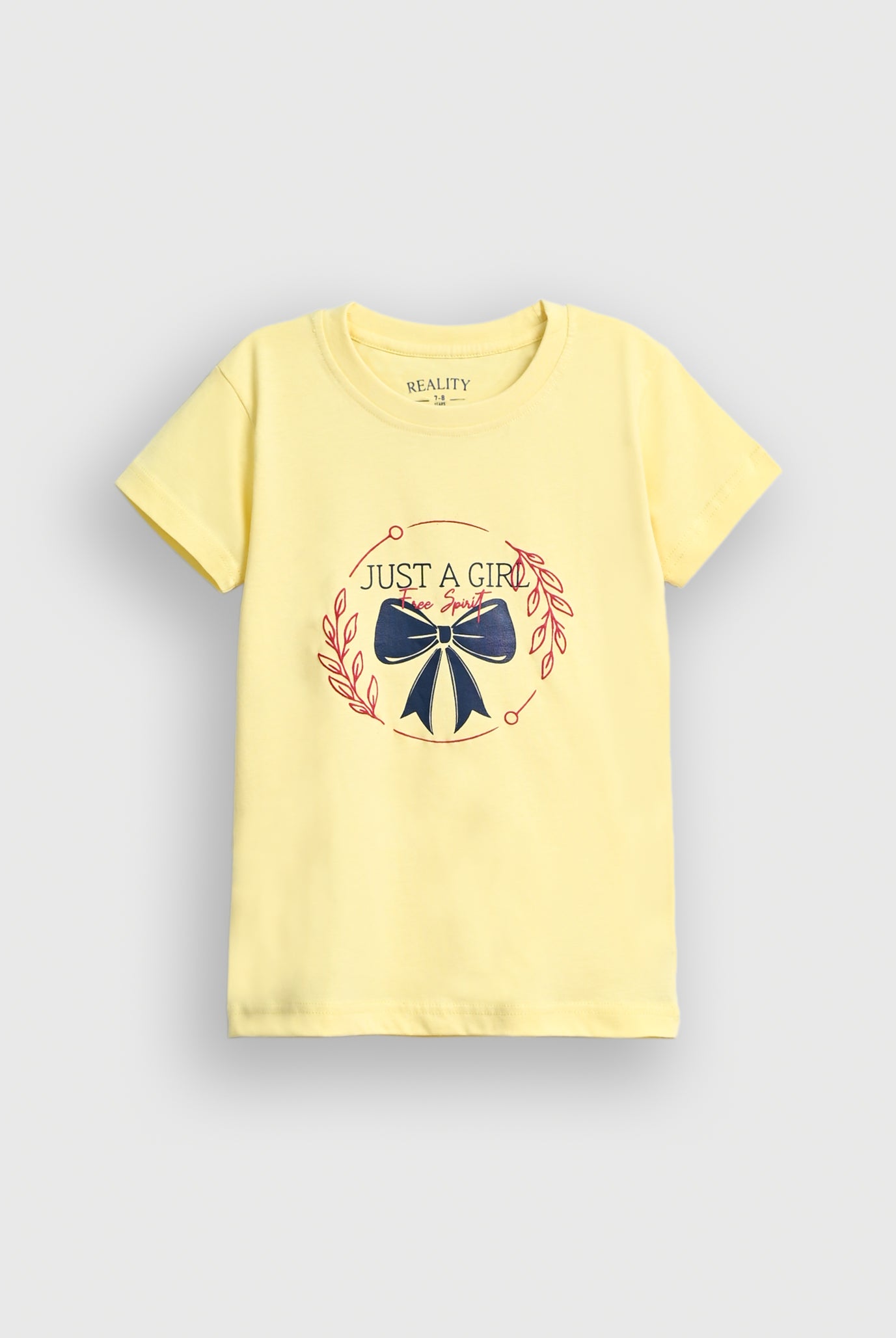 Girls YELLOW T-SHIRT Reality