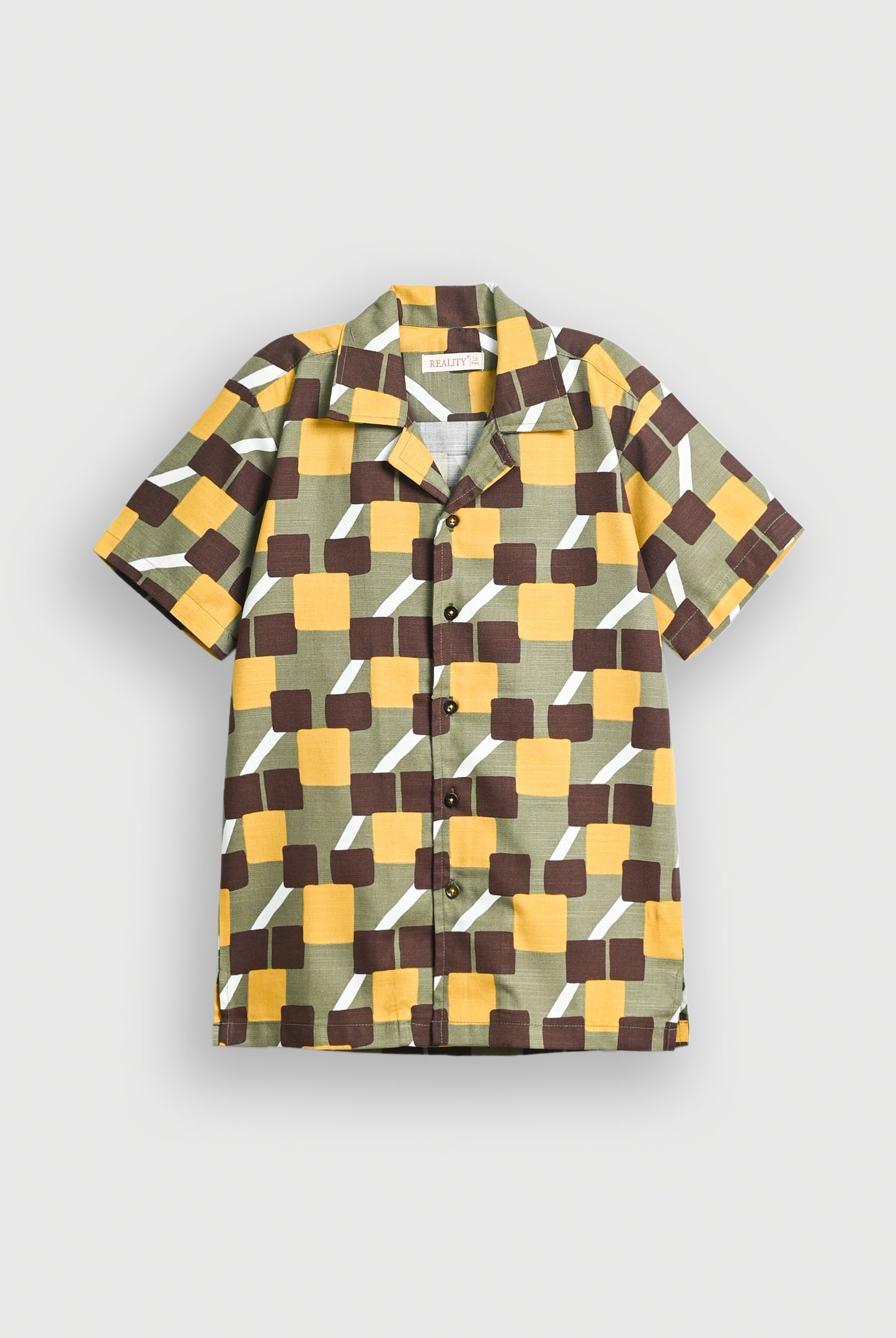 YELLOW CASUAL SHIRT Reality