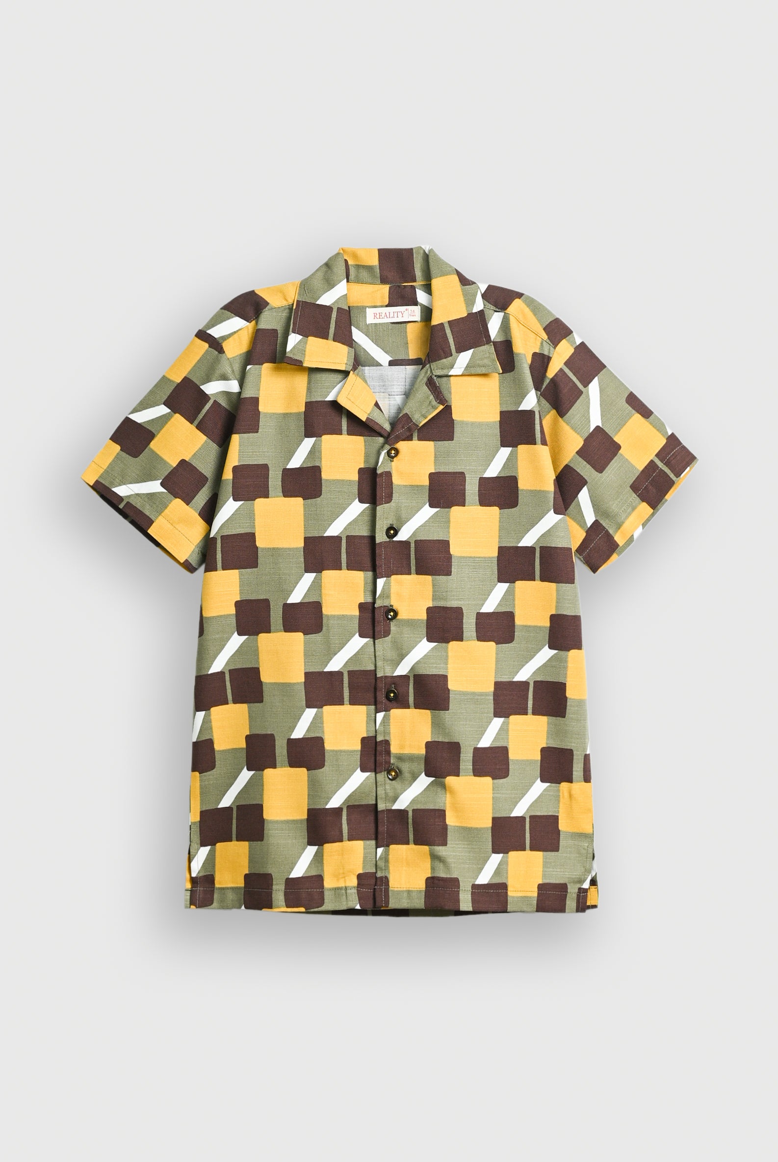 YELLOW CASUAL SHIRT Reality