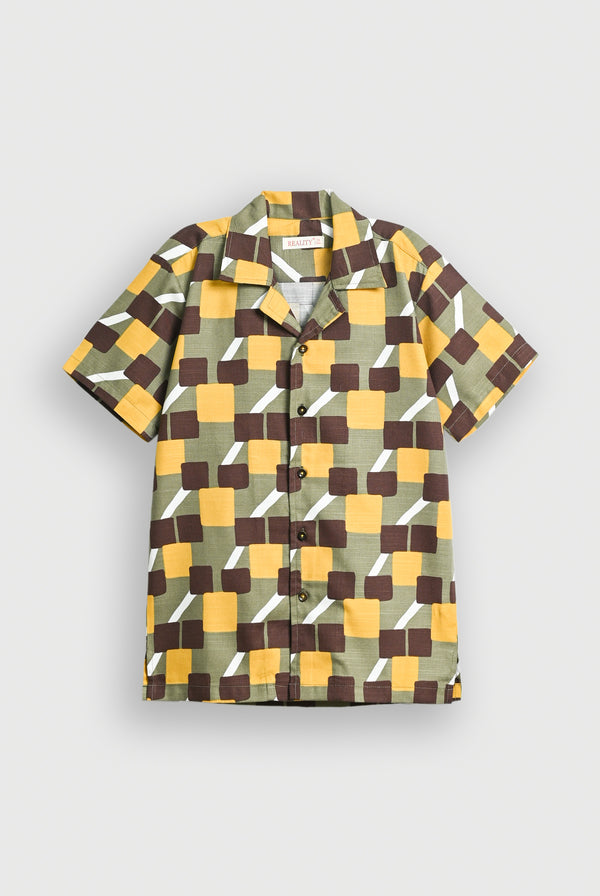YELLOW CASUAL SHIRT Reality