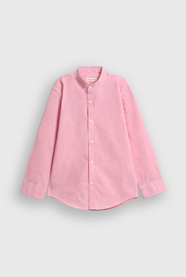 PINK CASUAL SHIRT Reality