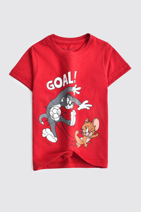 Playtime Cartoon Graphics T-Shirt