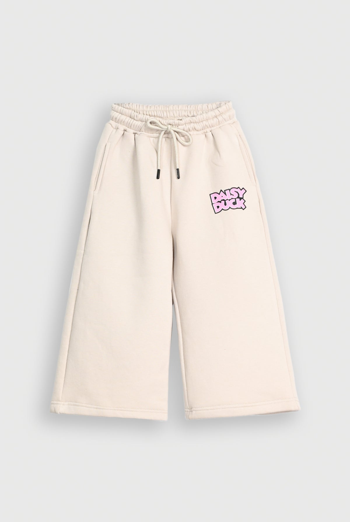 BARBIE PRINTED FLEECE BEIGE TROUSER