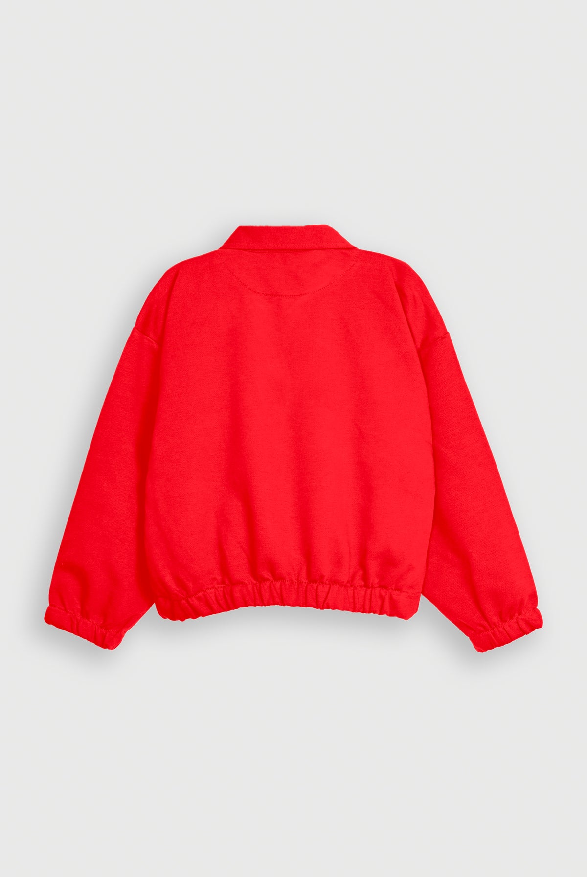 BEST VIBES RED TERRY SWEATSHIRT
