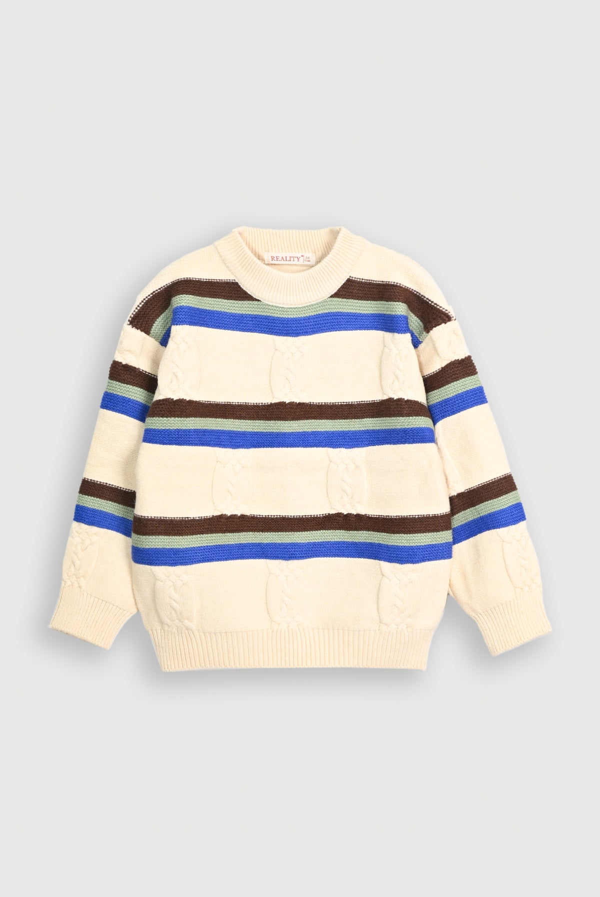 KIDS CREAM SWEATER