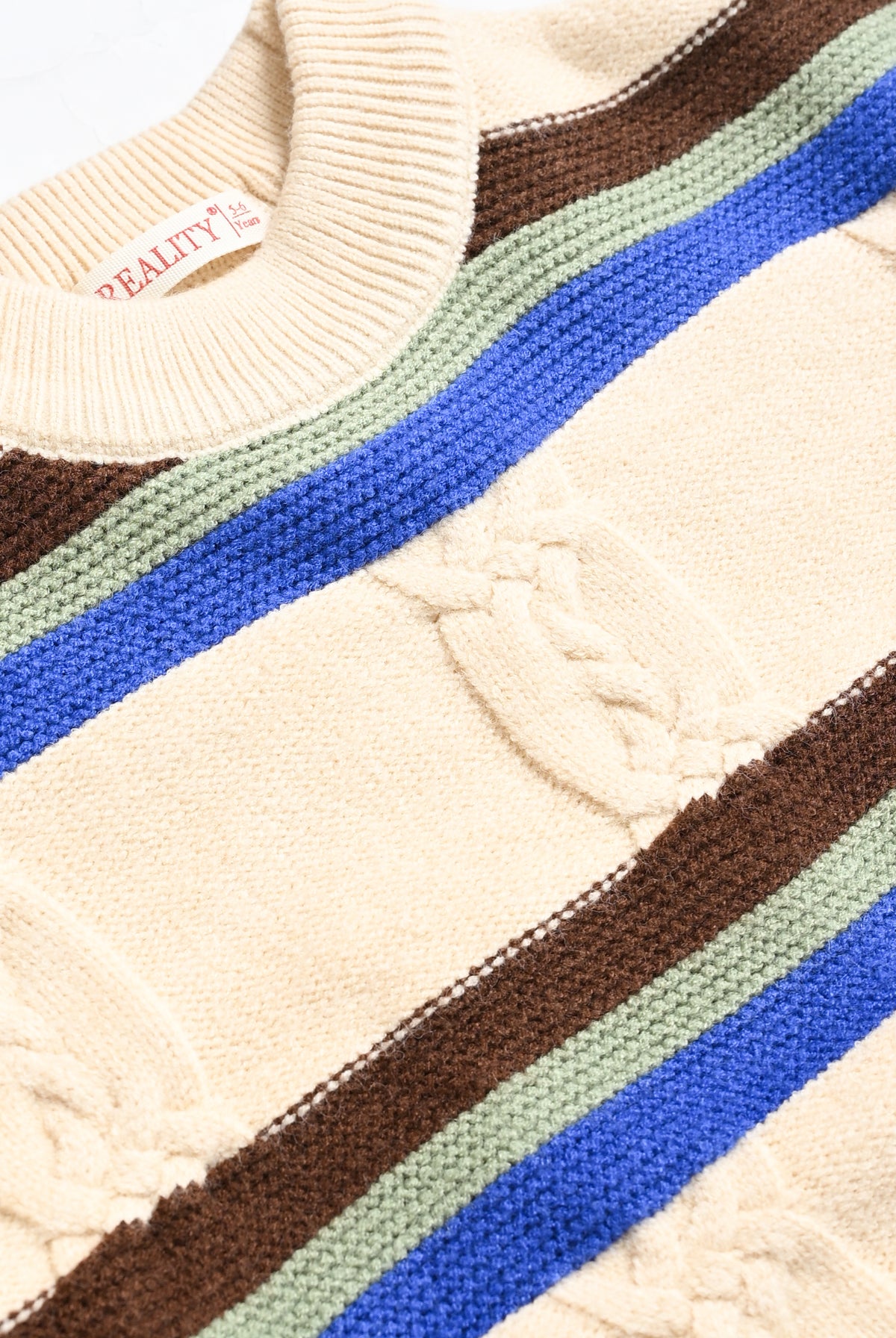 CREAM SWEATER Reality