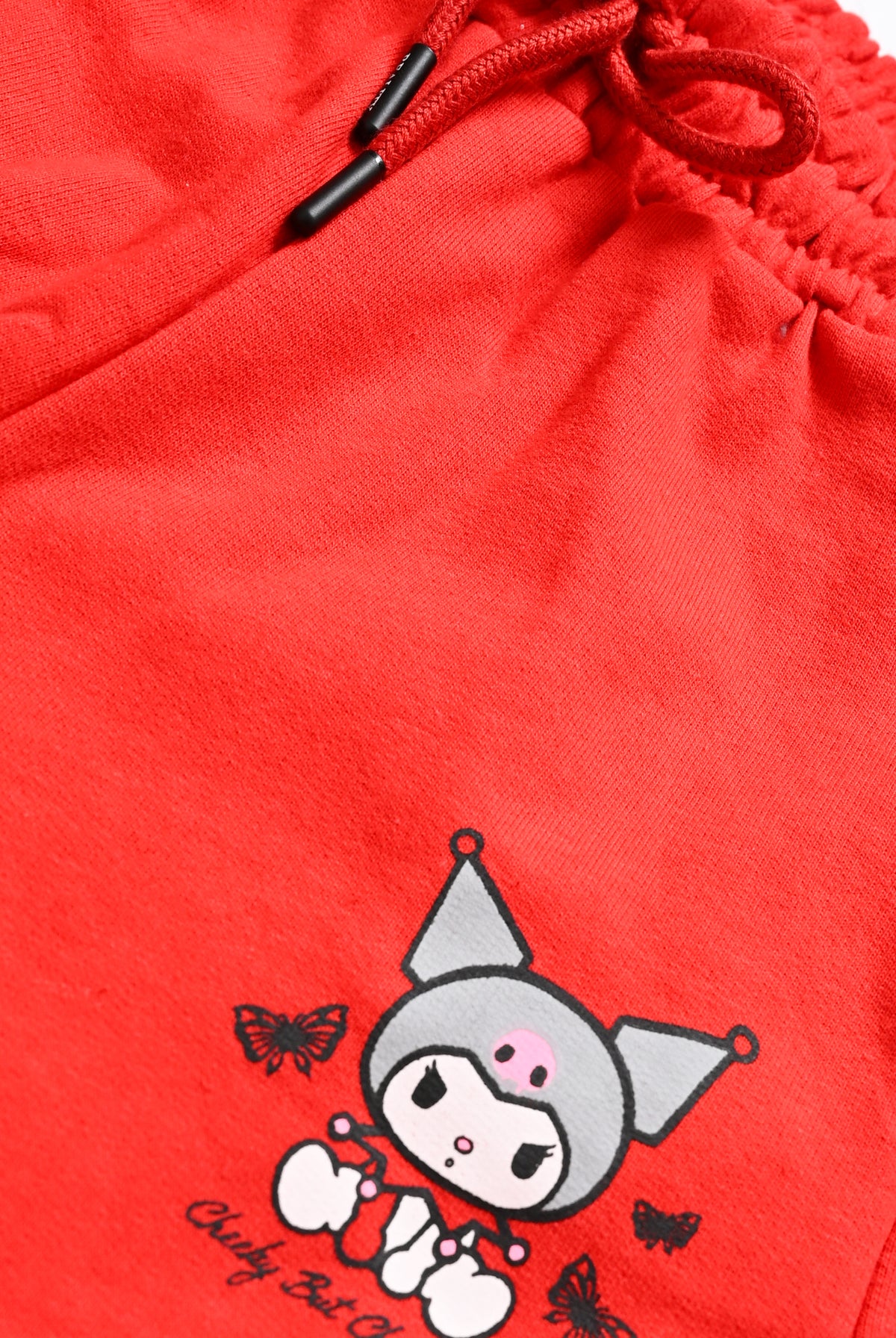 BARBIE PRINTED RED FLEECE TROUSER