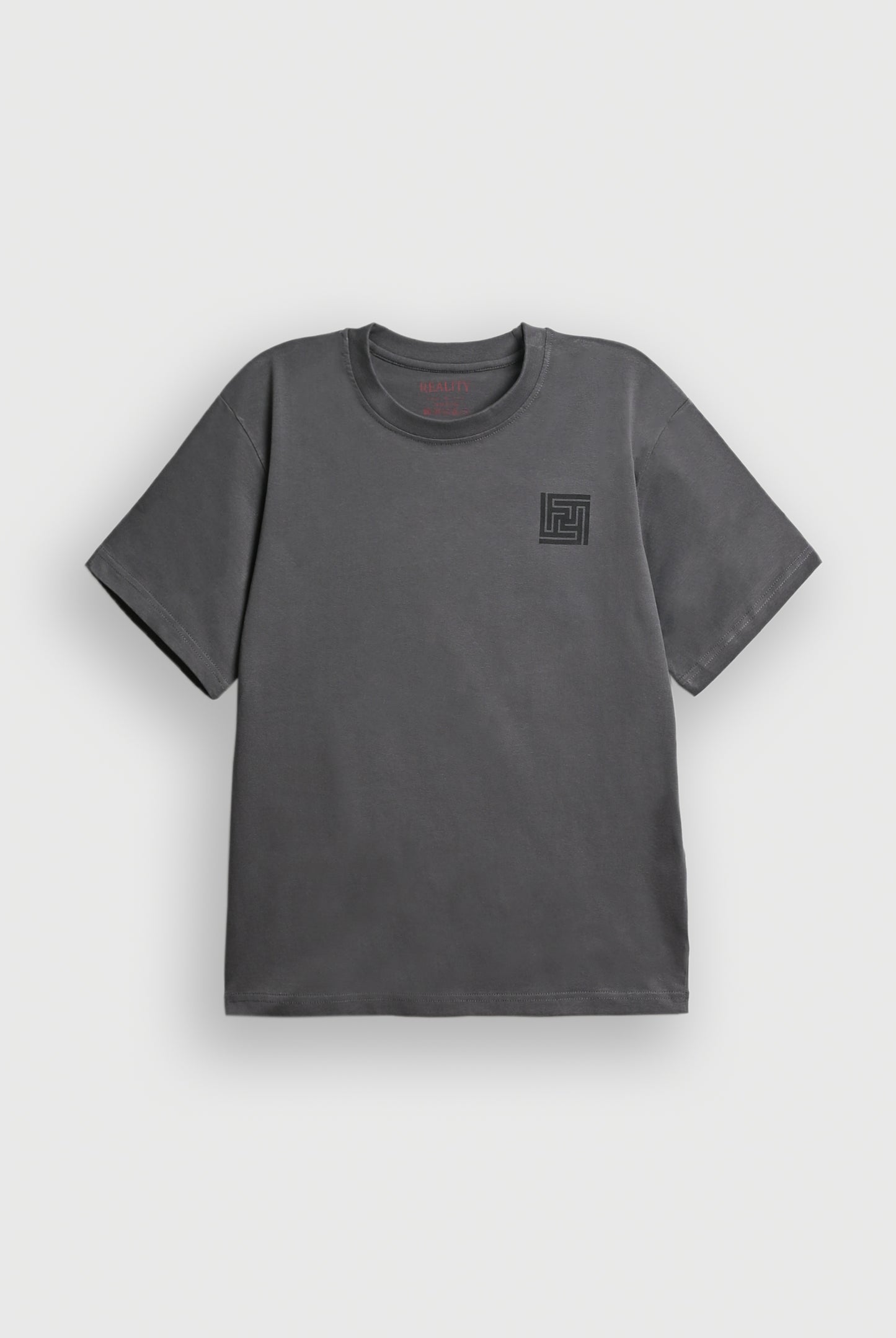 MEN DARK GRAY T-SHIRT Reality