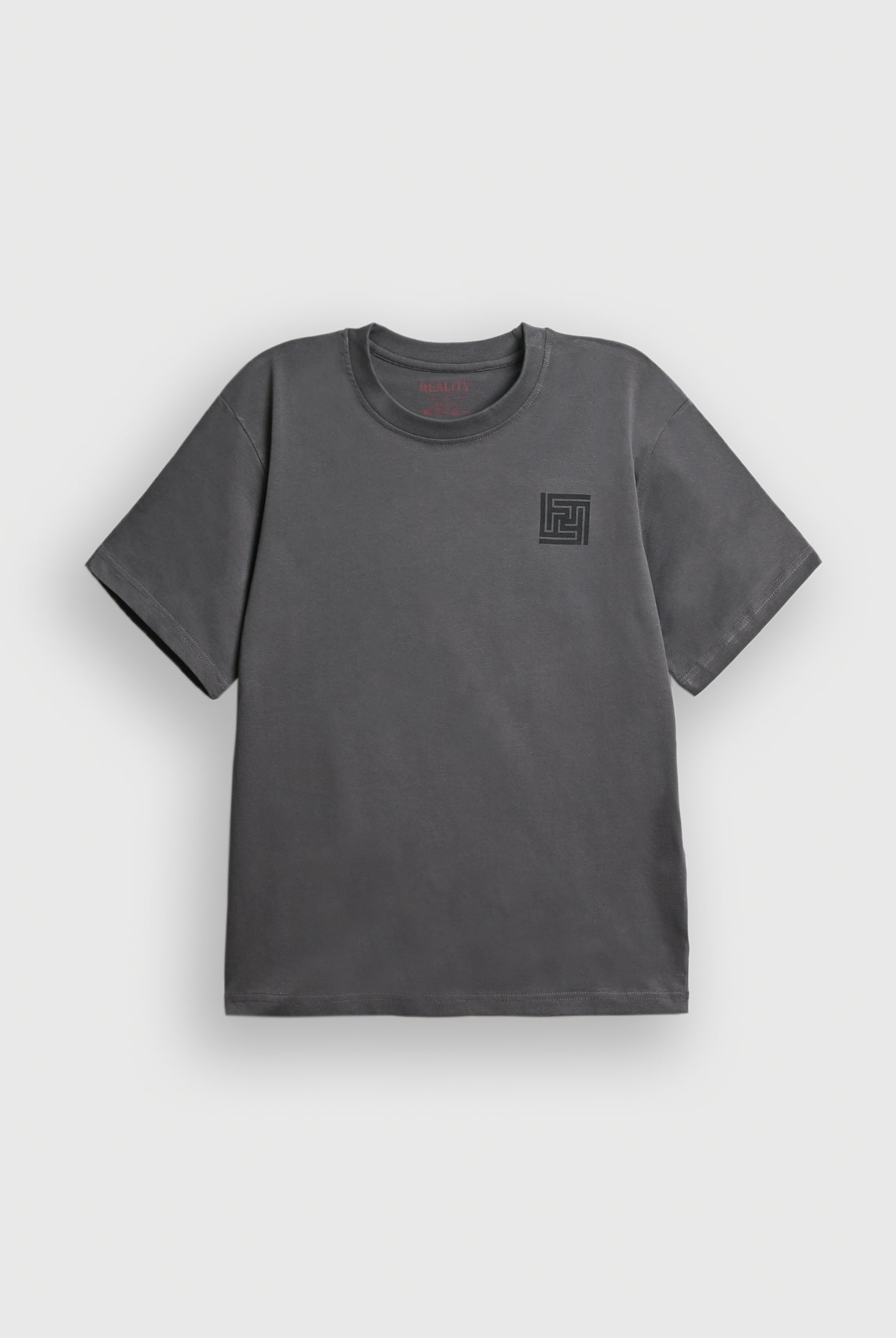 MEN DARK GRAY T-SHIRT Reality
