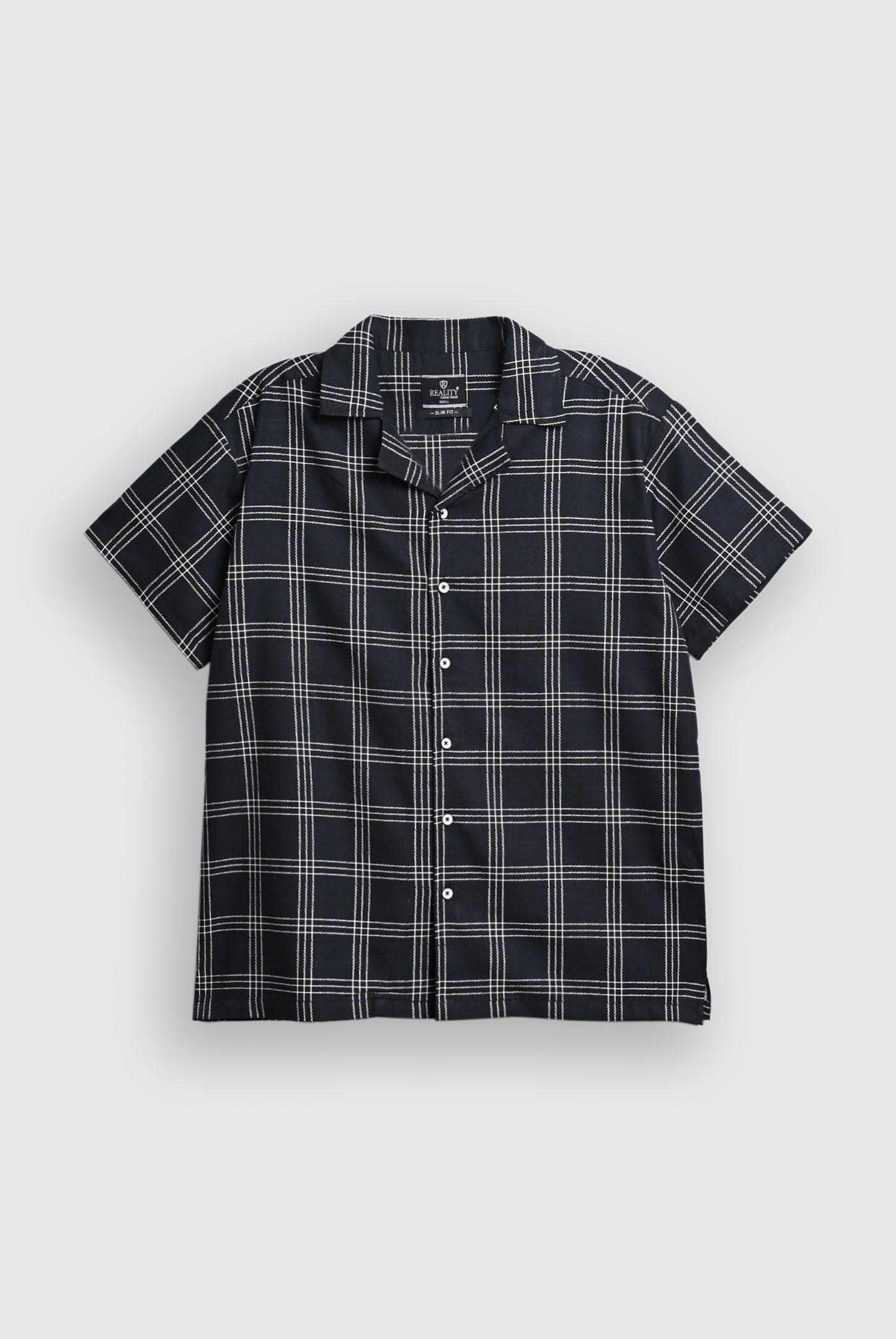 COAT COLLAR SHIRT BLACK Reality