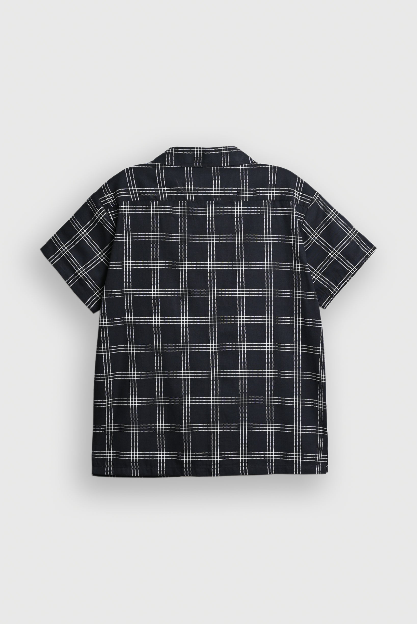 COAT COLLAR SHIRT BLACK Reality
