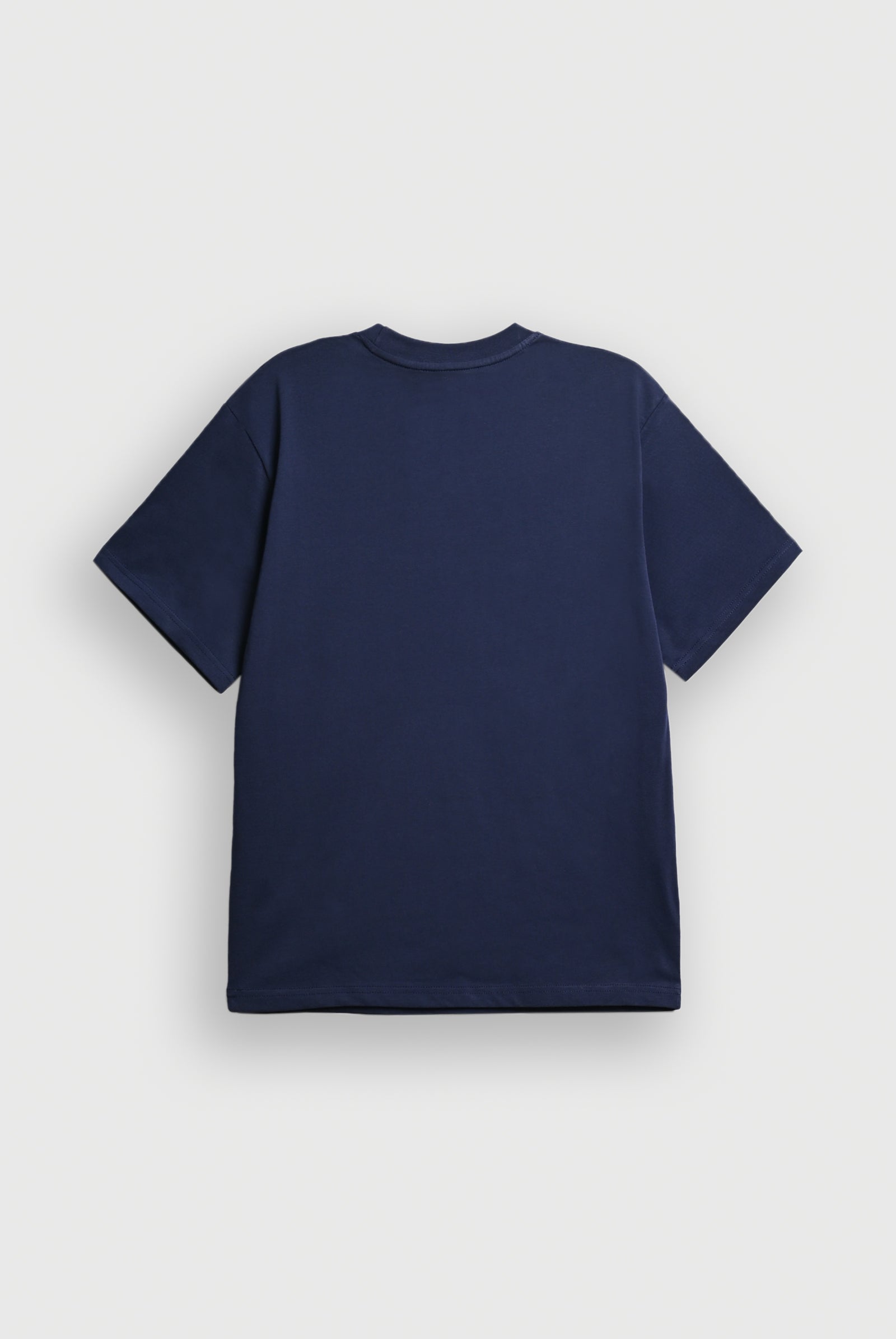 MEN NAVY DOWN SHOULDER T-SHIRT Reality