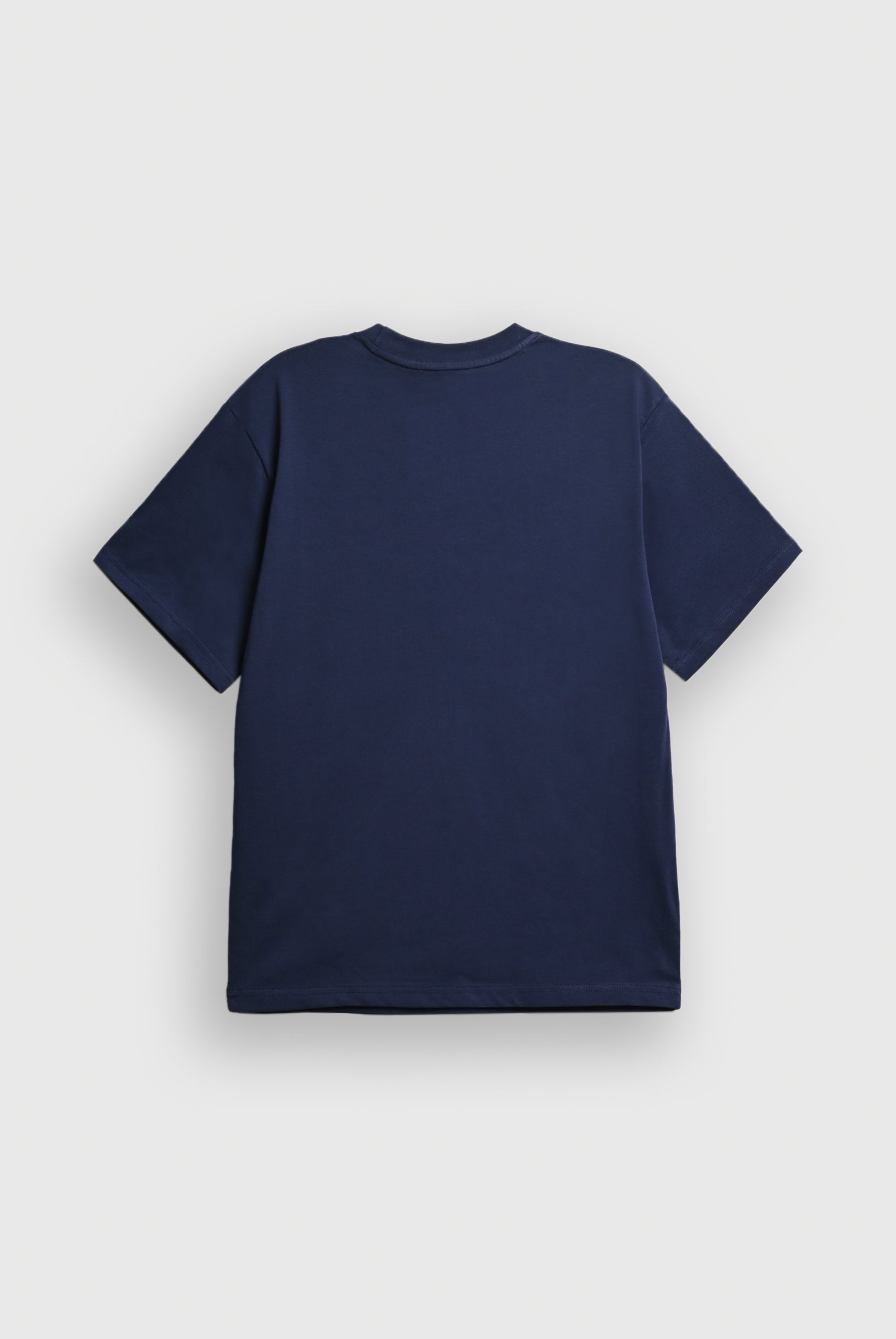 MEN NAVY DOWN SHOULDER T-SHIRT Reality