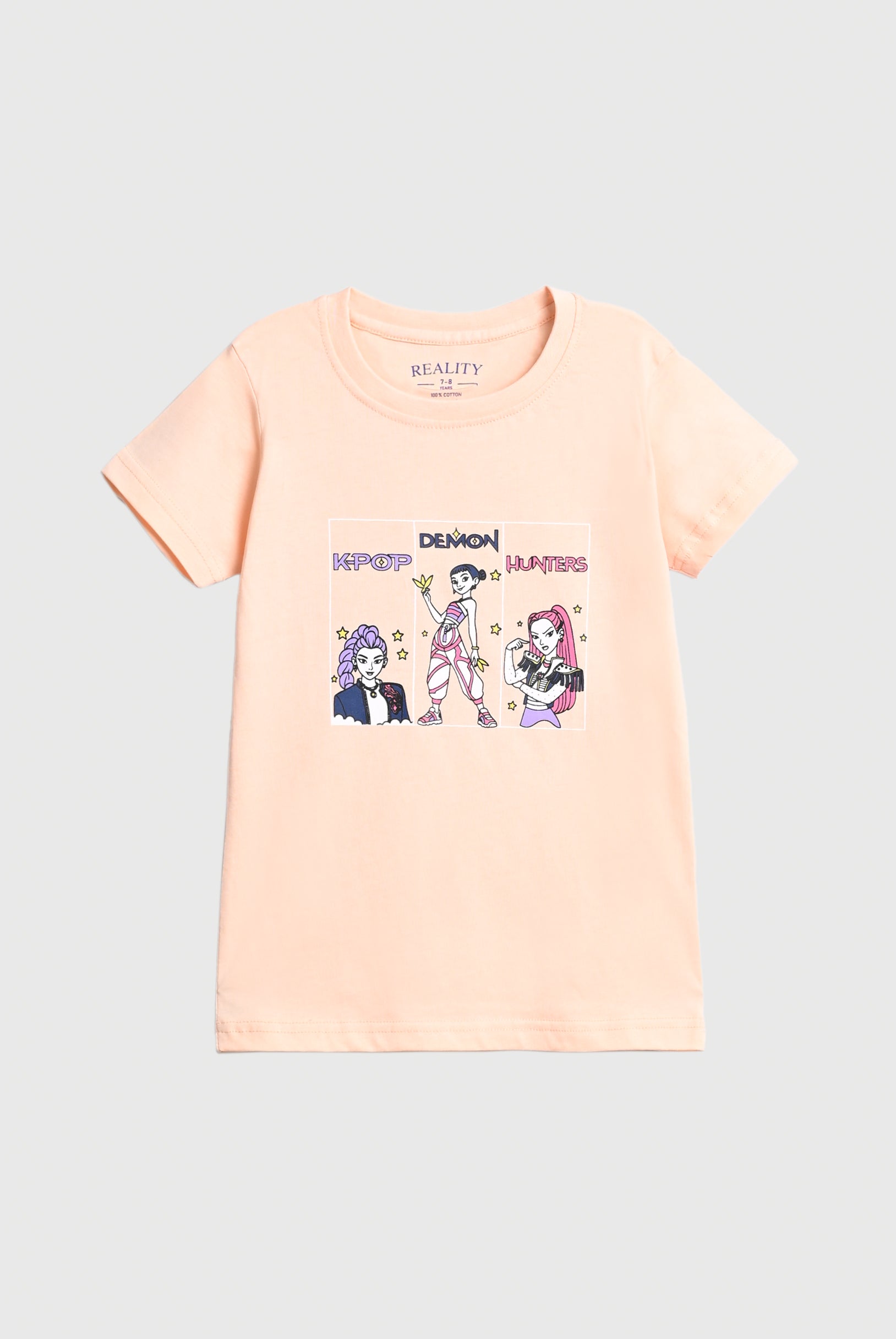 Girls PEACH T-SHIRT Reality