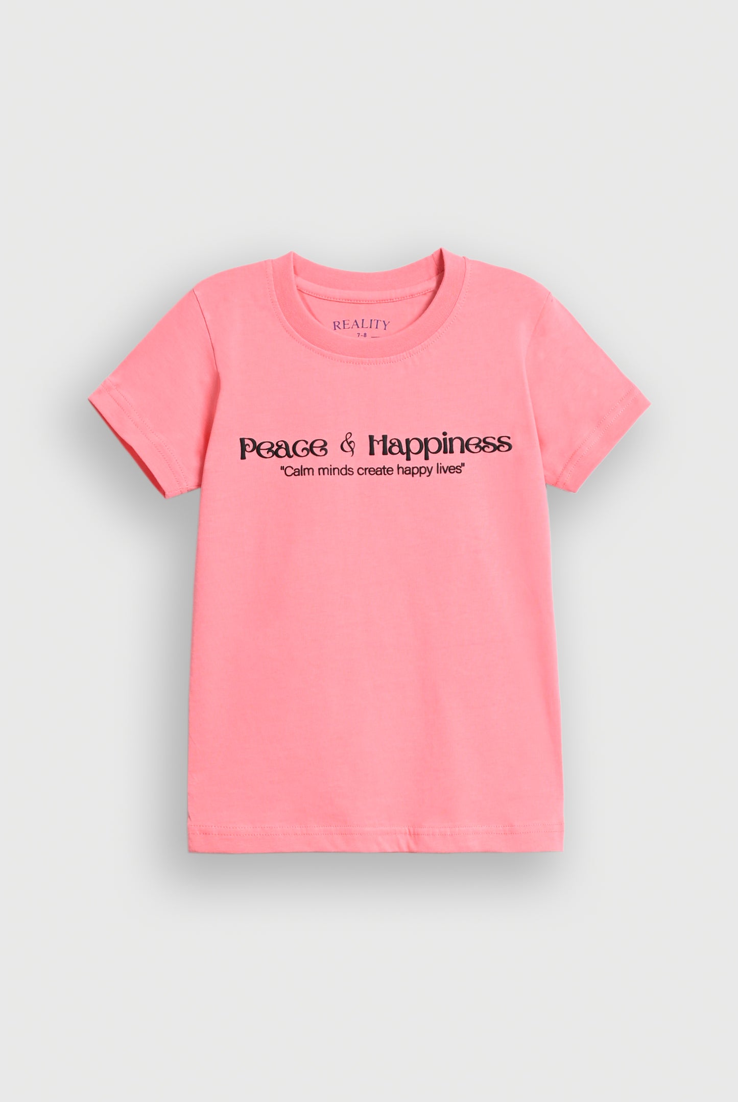 Girls pink T-SHIRT Reality
