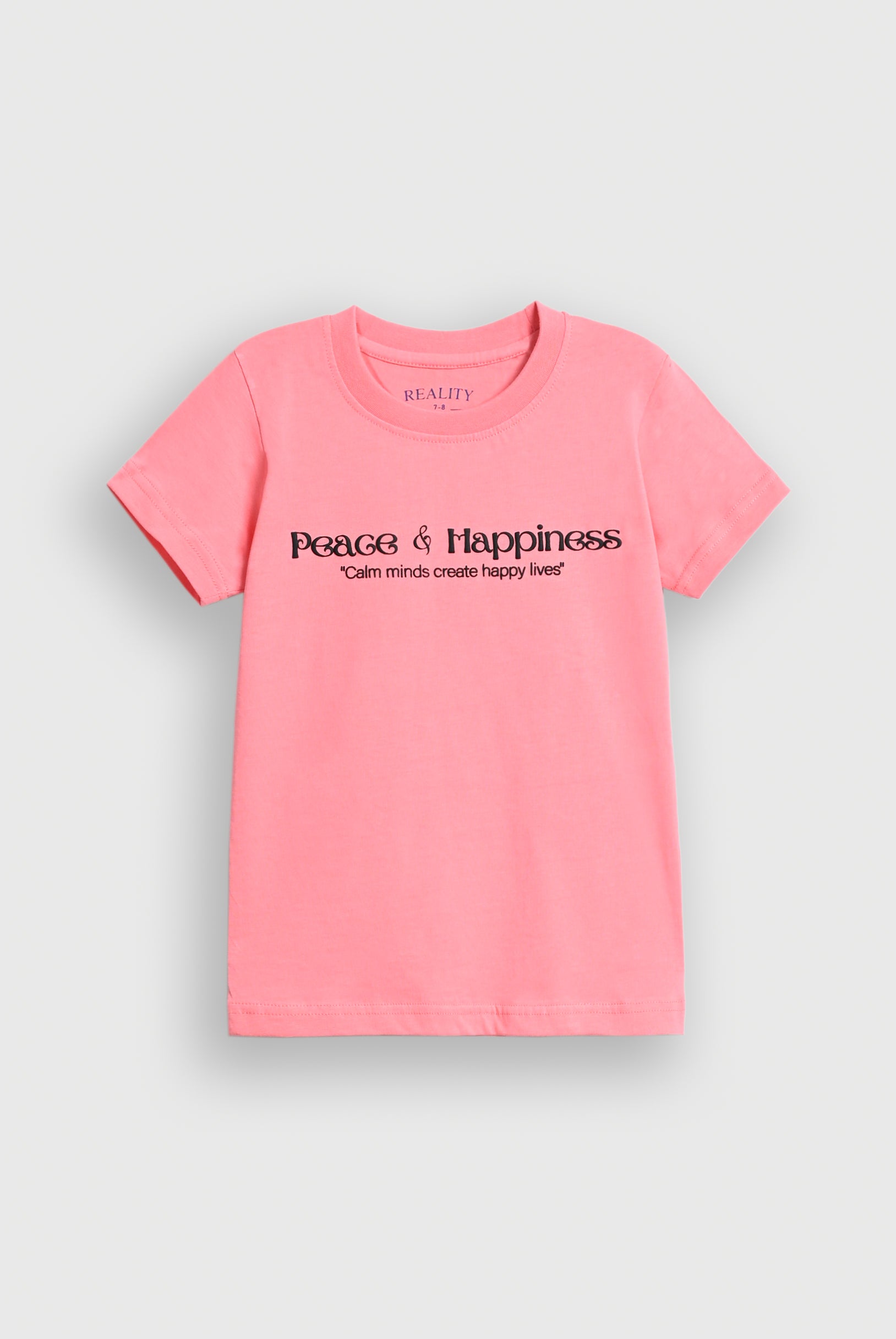 Girls pink T-SHIRT Reality