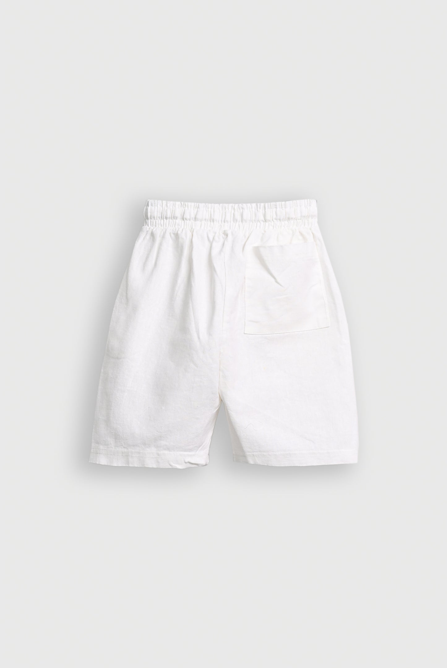 KIDS OFF WHITE SHORTS Reality