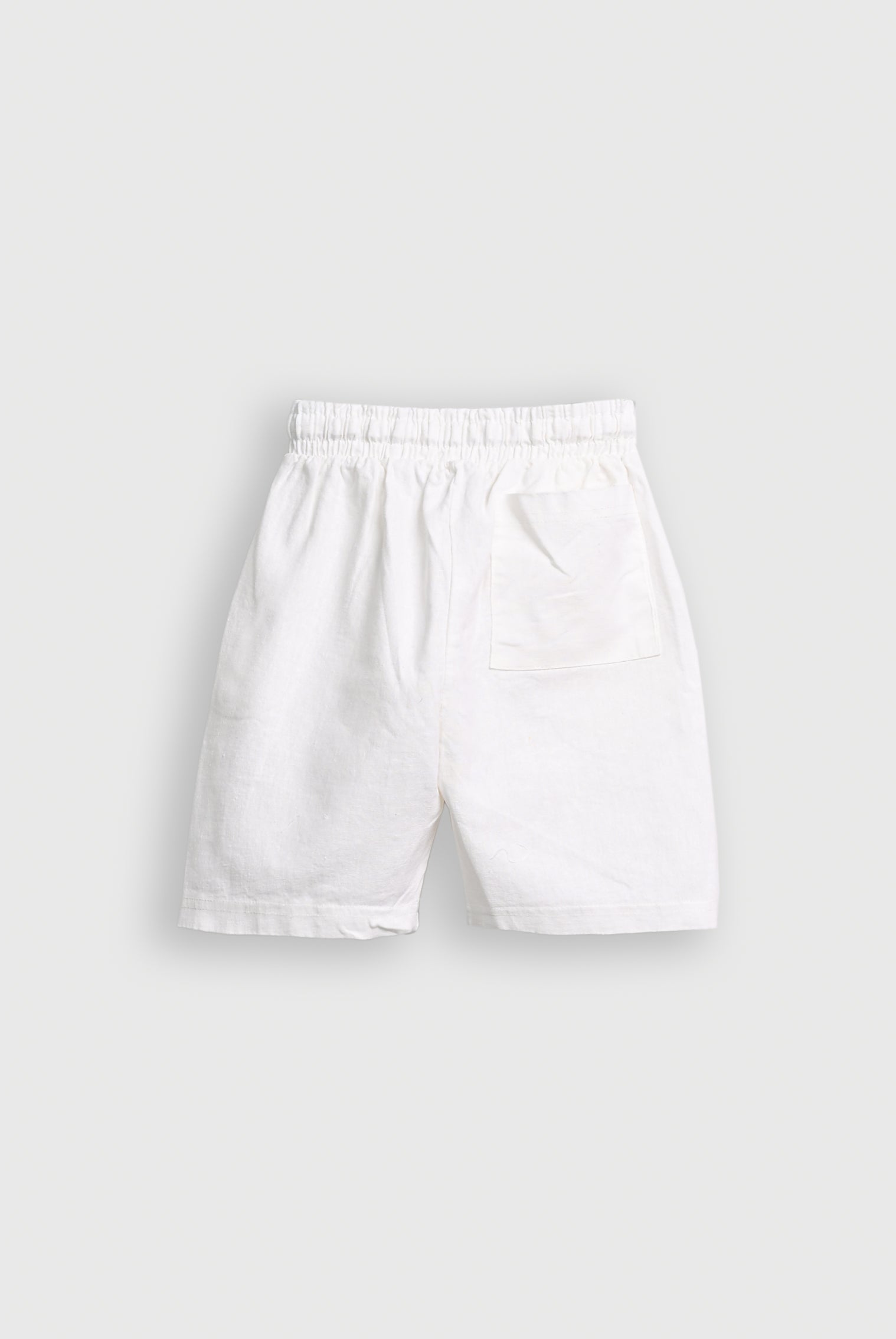 KIDS OFF WHITE SHORTS Reality