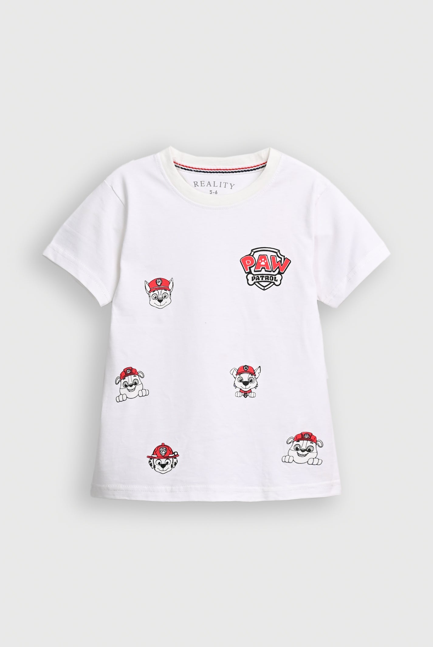 Boys WHITE T-SHIRT Reality