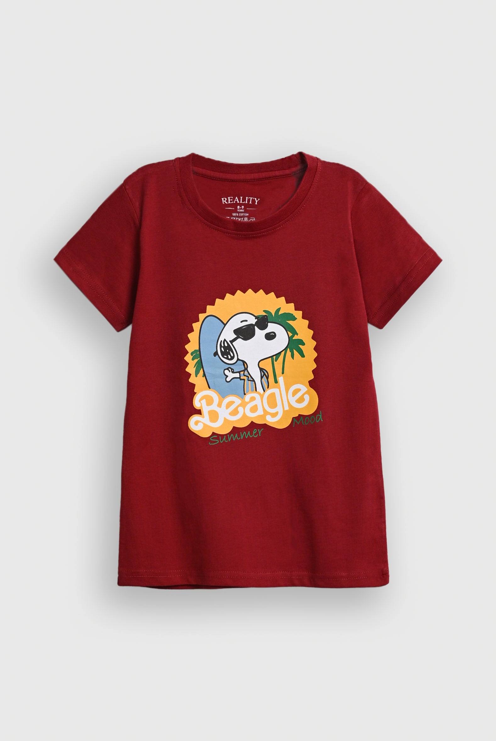 Girls RED T-SHIRT Reality