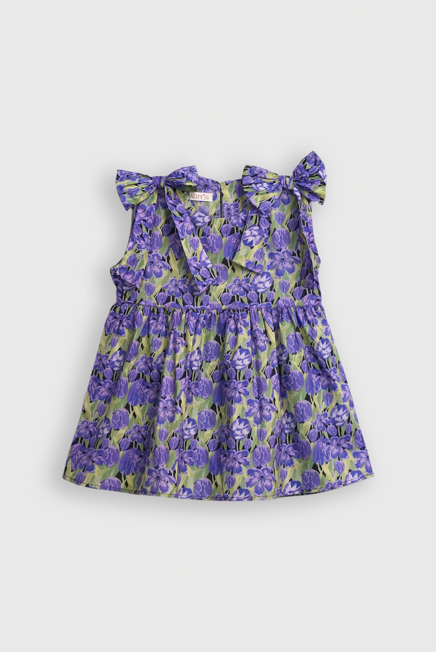 SPRING GARDEN TWIRL PURPLE SUIT Reality