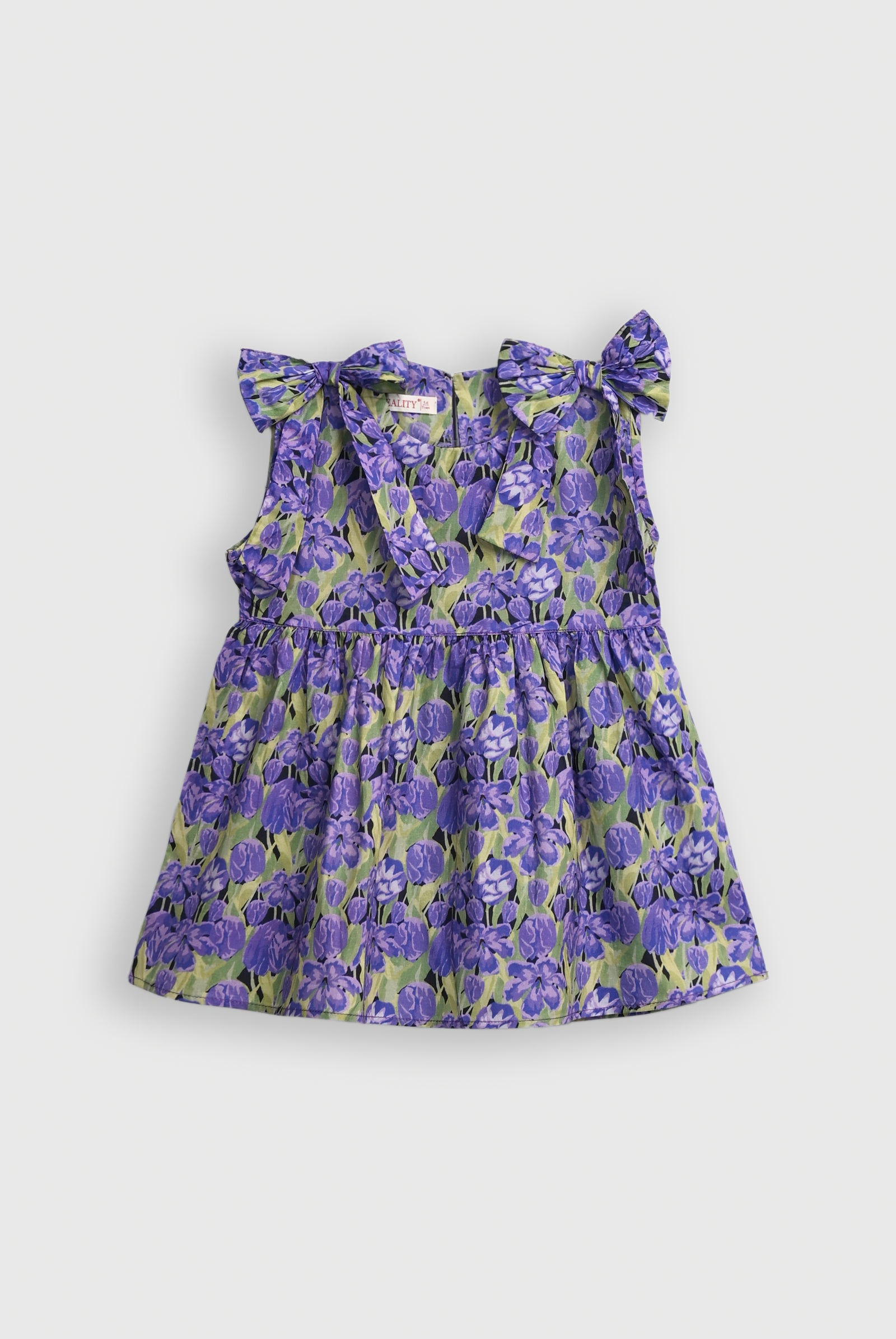SPRING GARDEN TWIRL PURPLE SUIT Reality