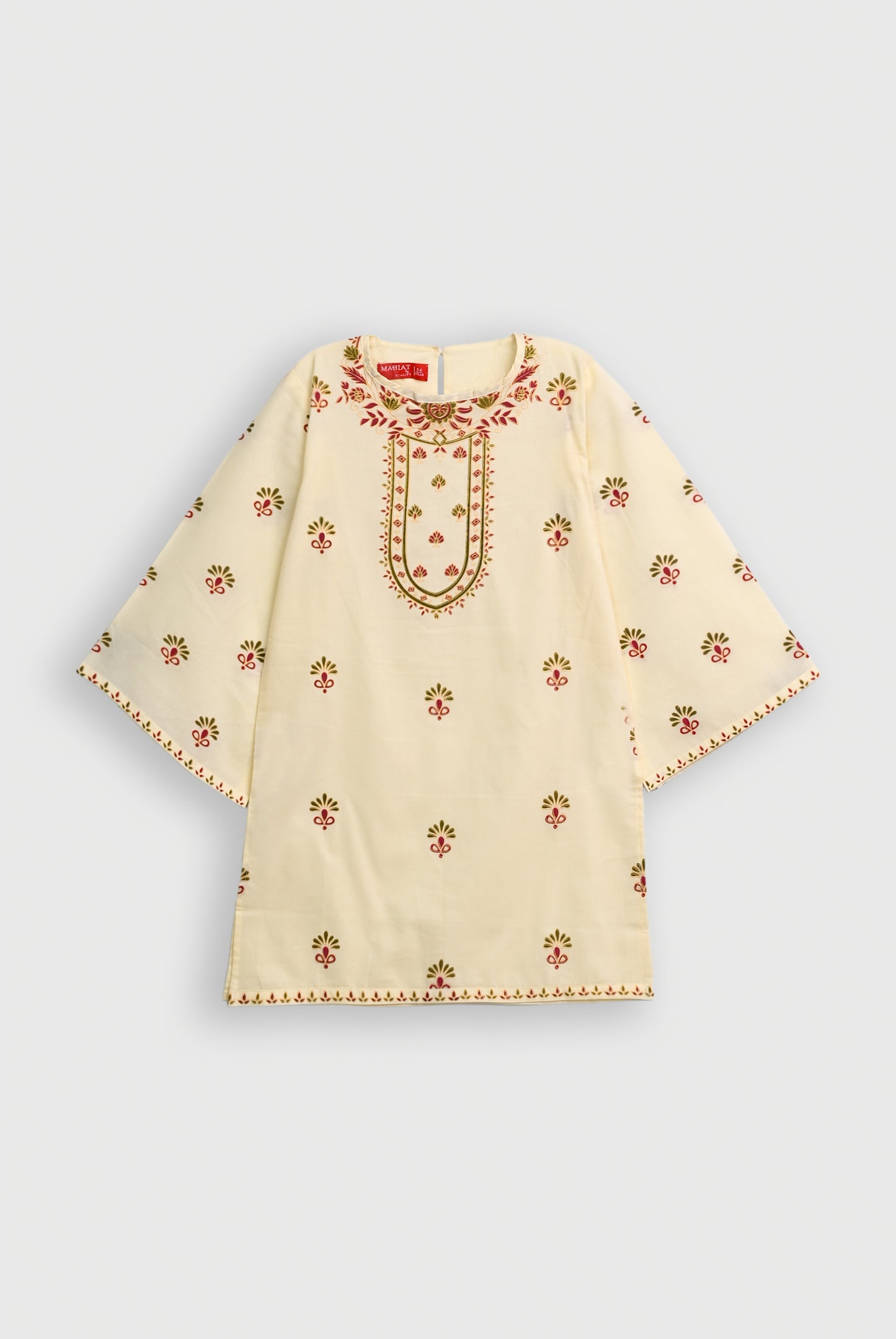 2 piece MEHER-E-GULL CREAM SUIT Reality