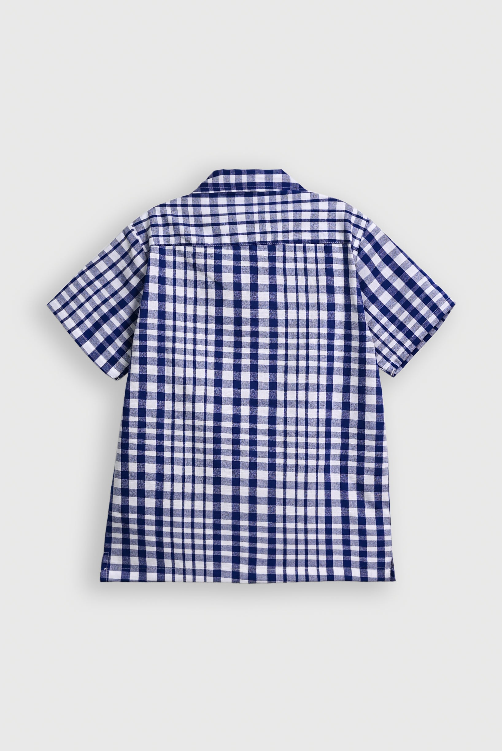 COAT COLLAR BLUE CASUAL SHIRT Reality