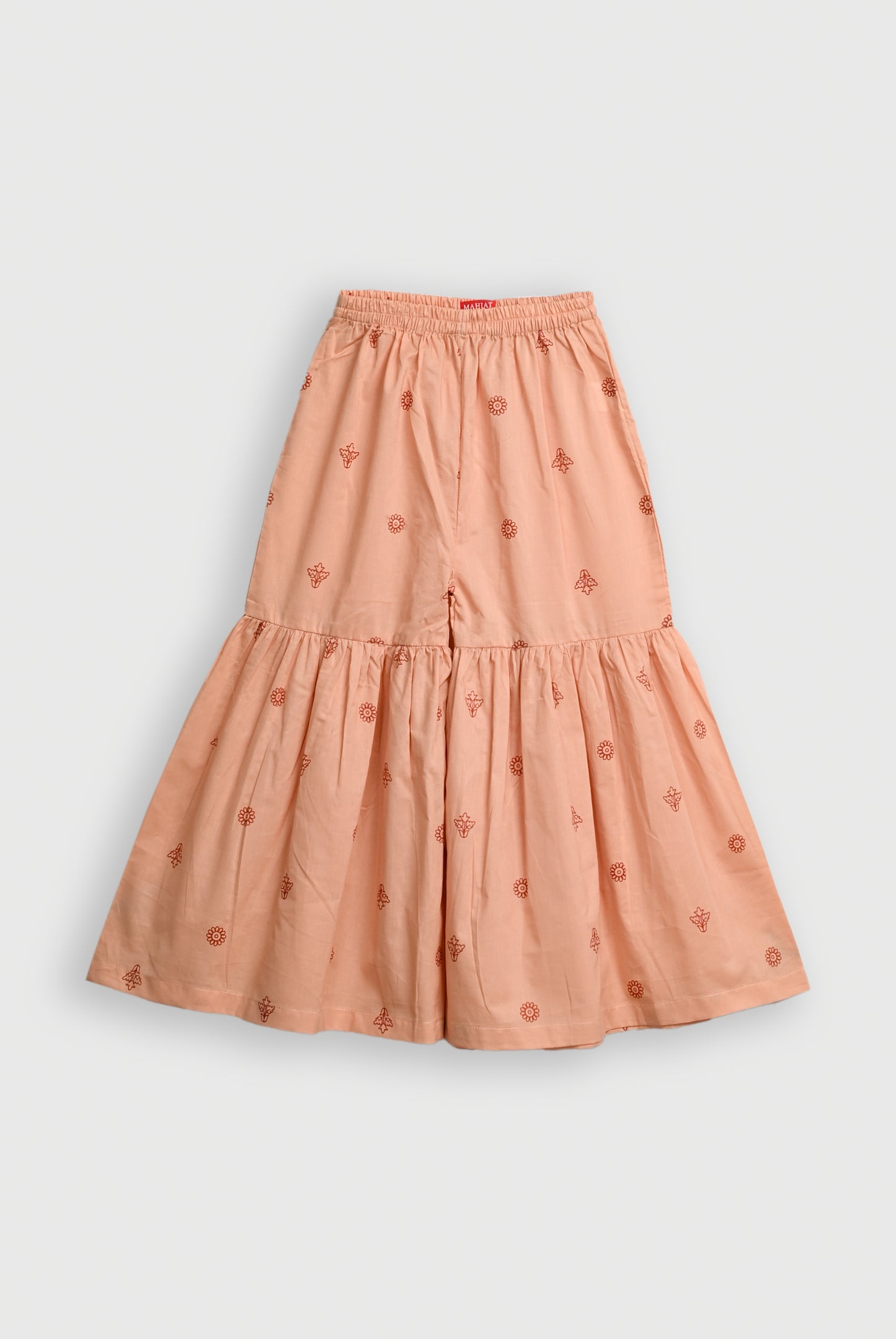 2 piece AFREEN ANGRAKHA PEACH SUIT Reality