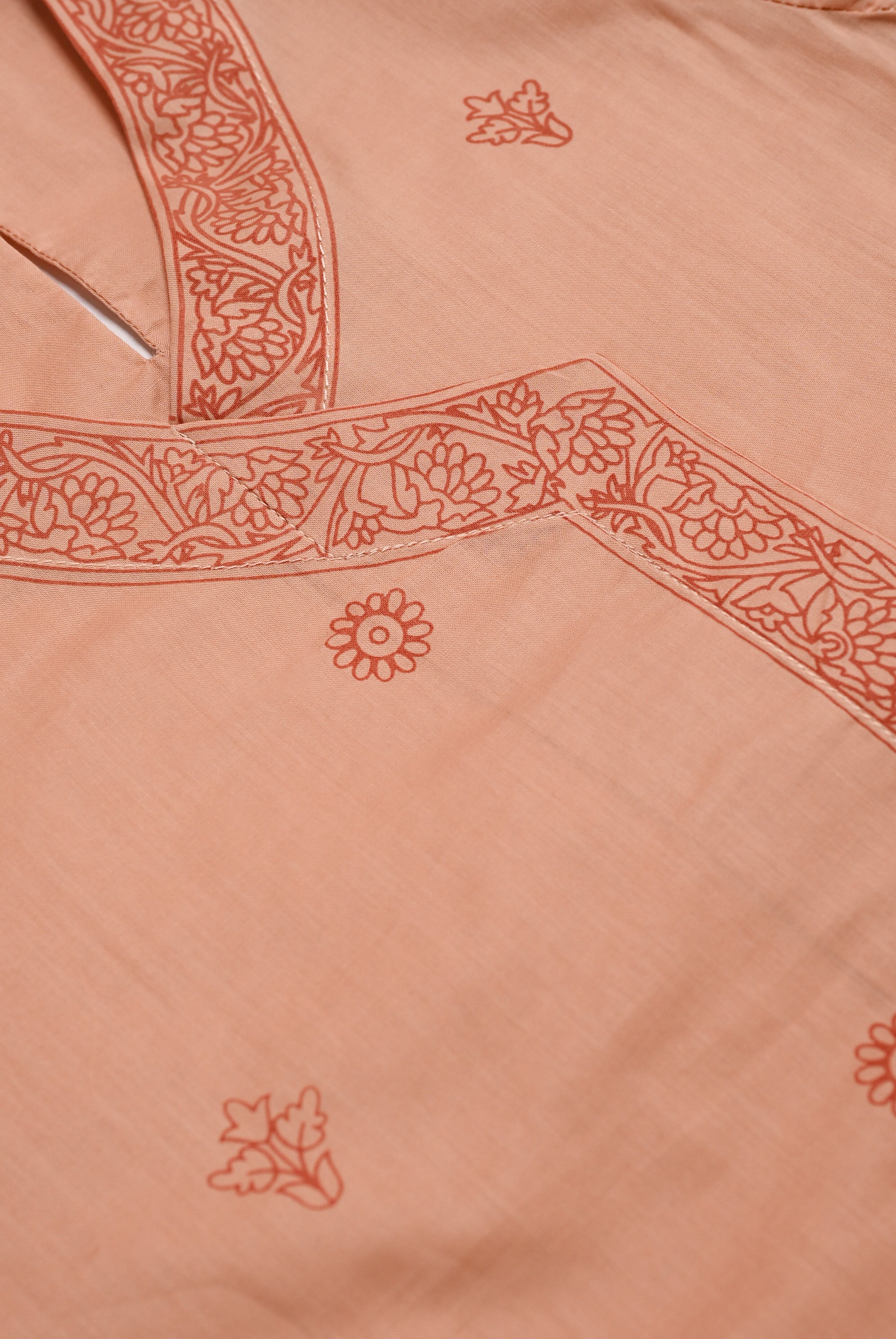 2 piece AFREEN ANGRAKHA PEACH SUIT Reality