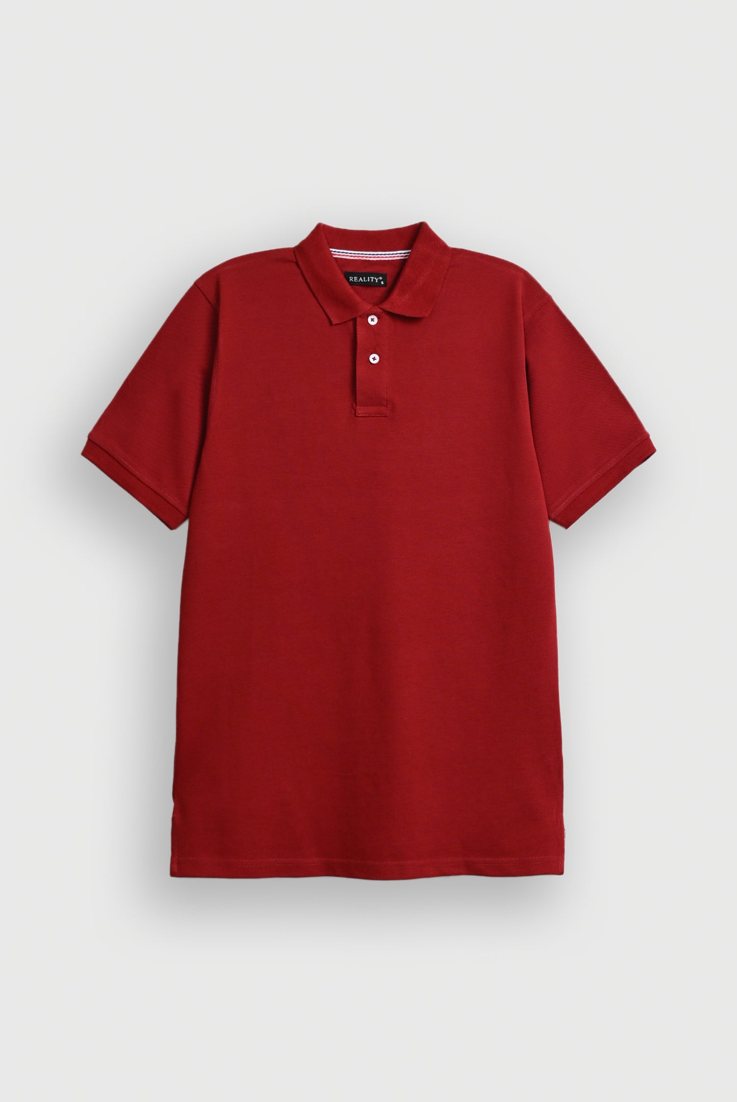 MEN RED Polo Shirt Reality