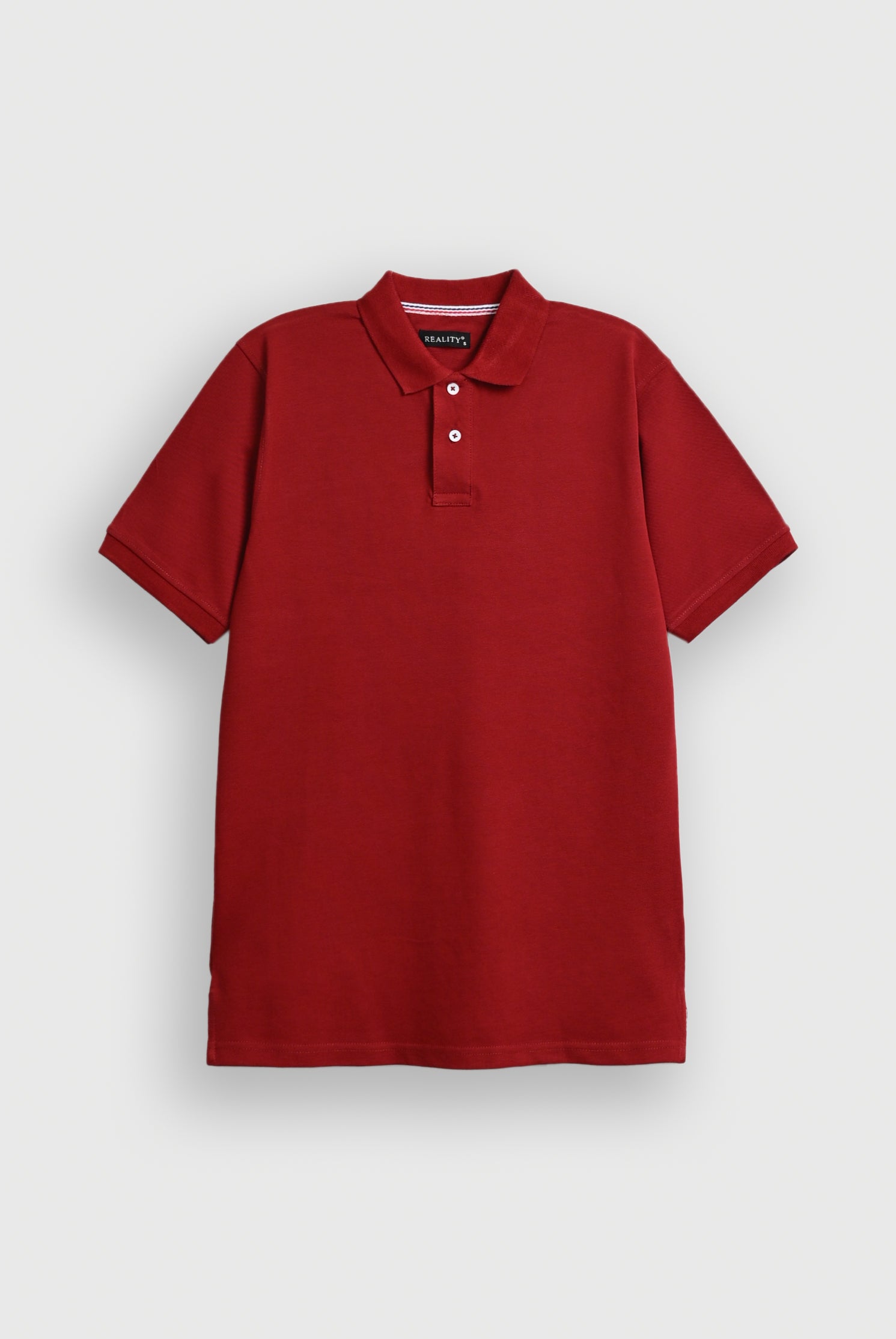 MEN RED Polo Shirt Reality