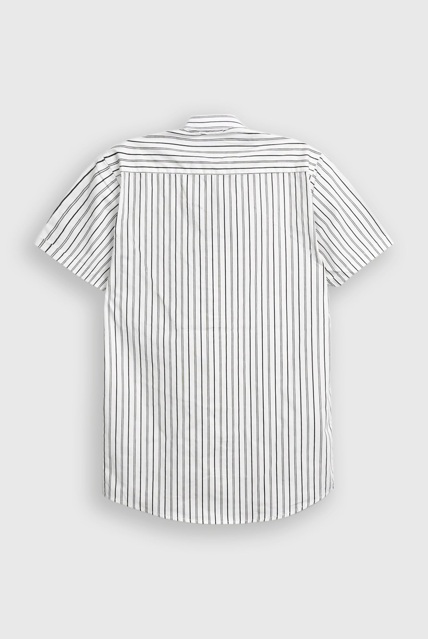 MEN CASUAL BLACK LINE SHIRT Reality