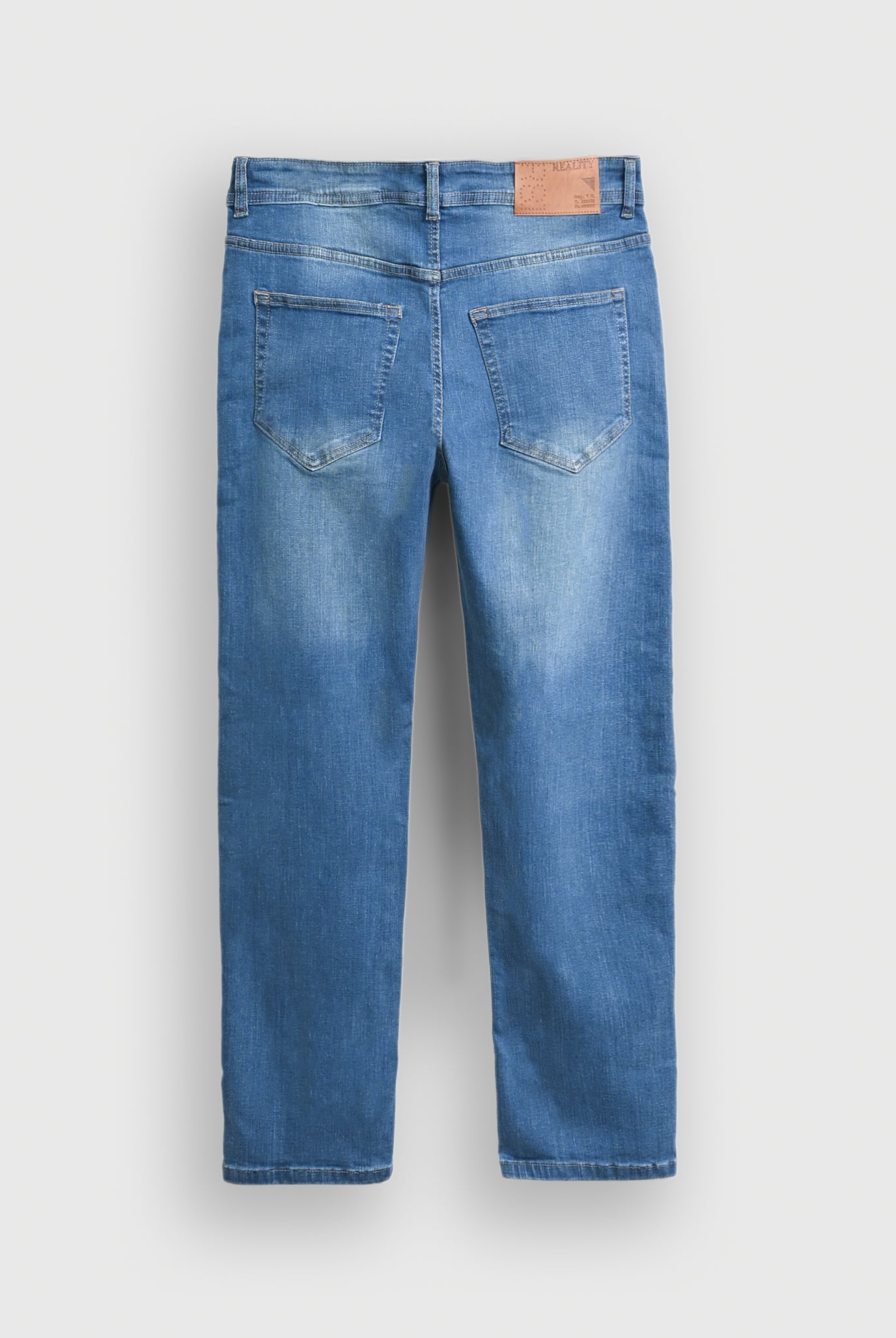 MEN LIGHT blue Skin Fit Denim Reality