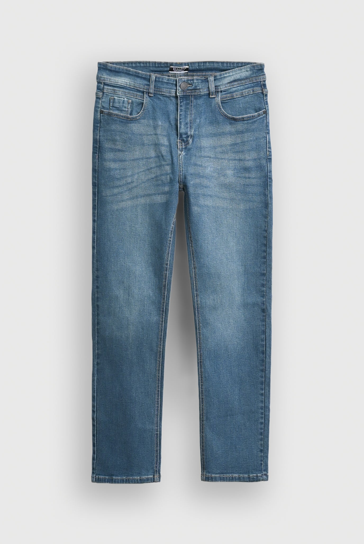 MEN TINT BLUE Skin Fit Denim Reality