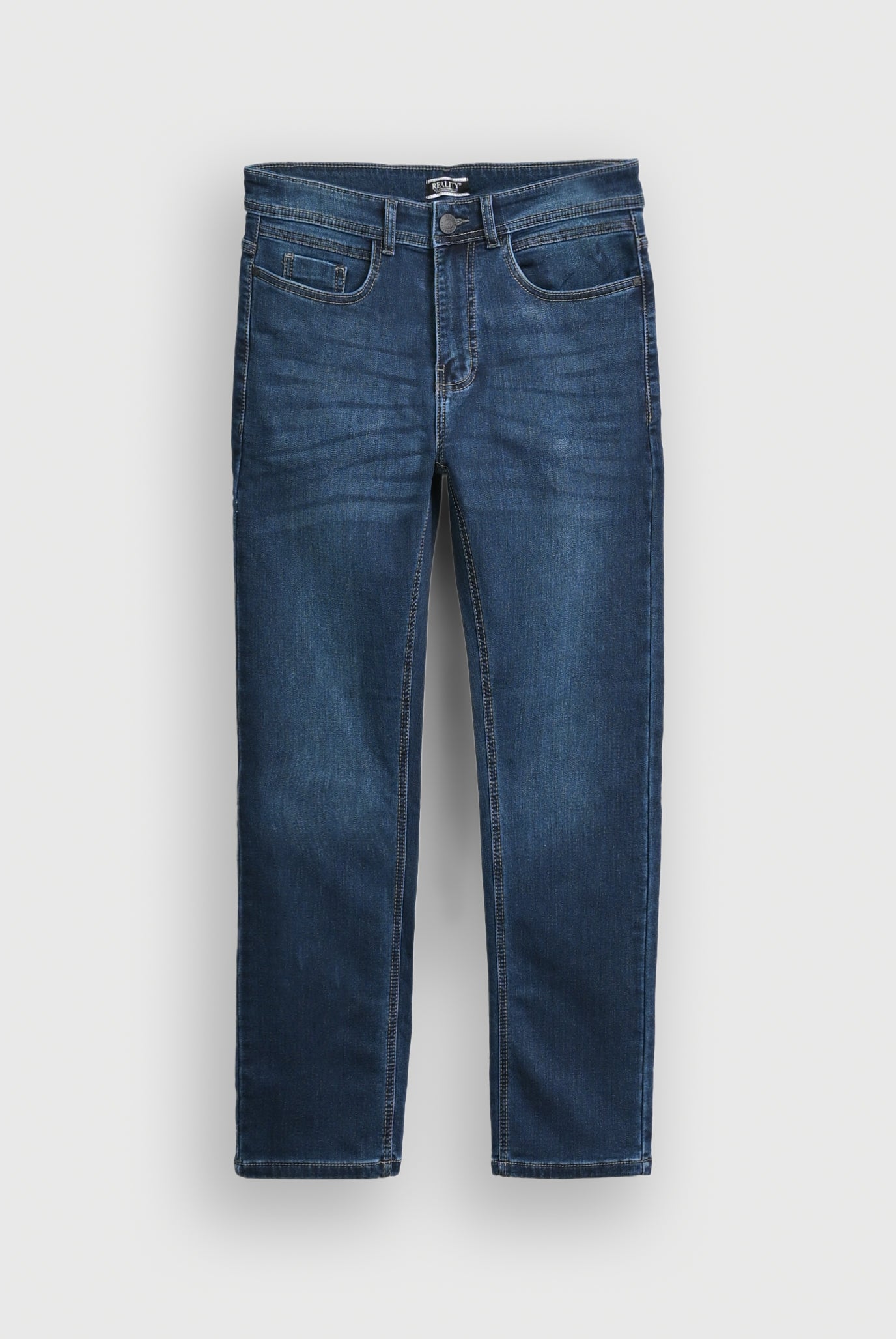 MEN MIDBLUE Skin Fit Denim Reality