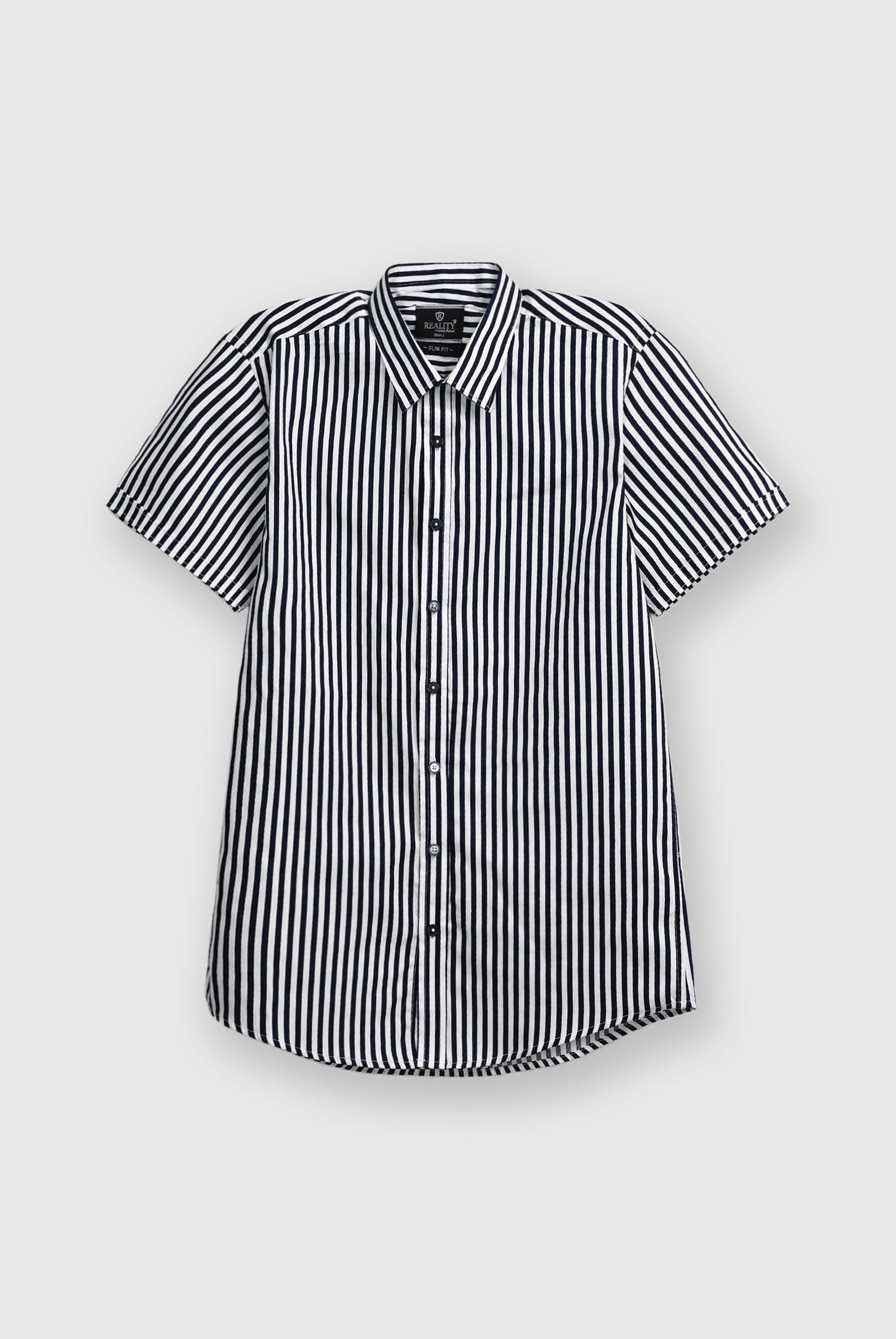 MEN CASUAL LIGHT NAVY SHIRT