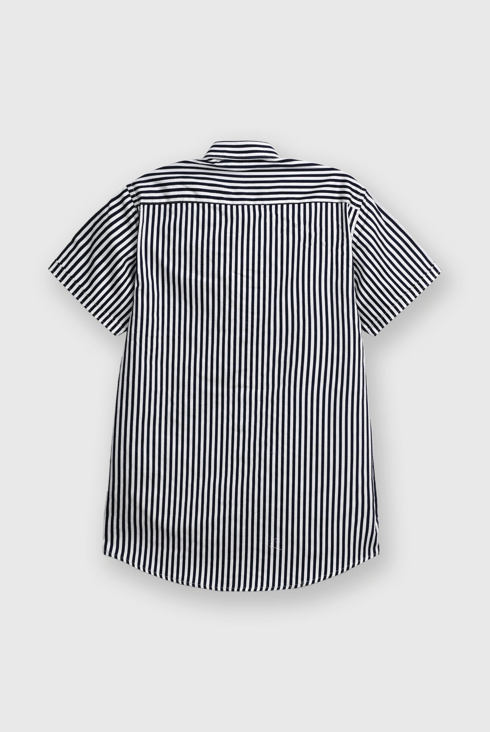 MEN CASUAL LIGHT NAVY SHIRT Reality