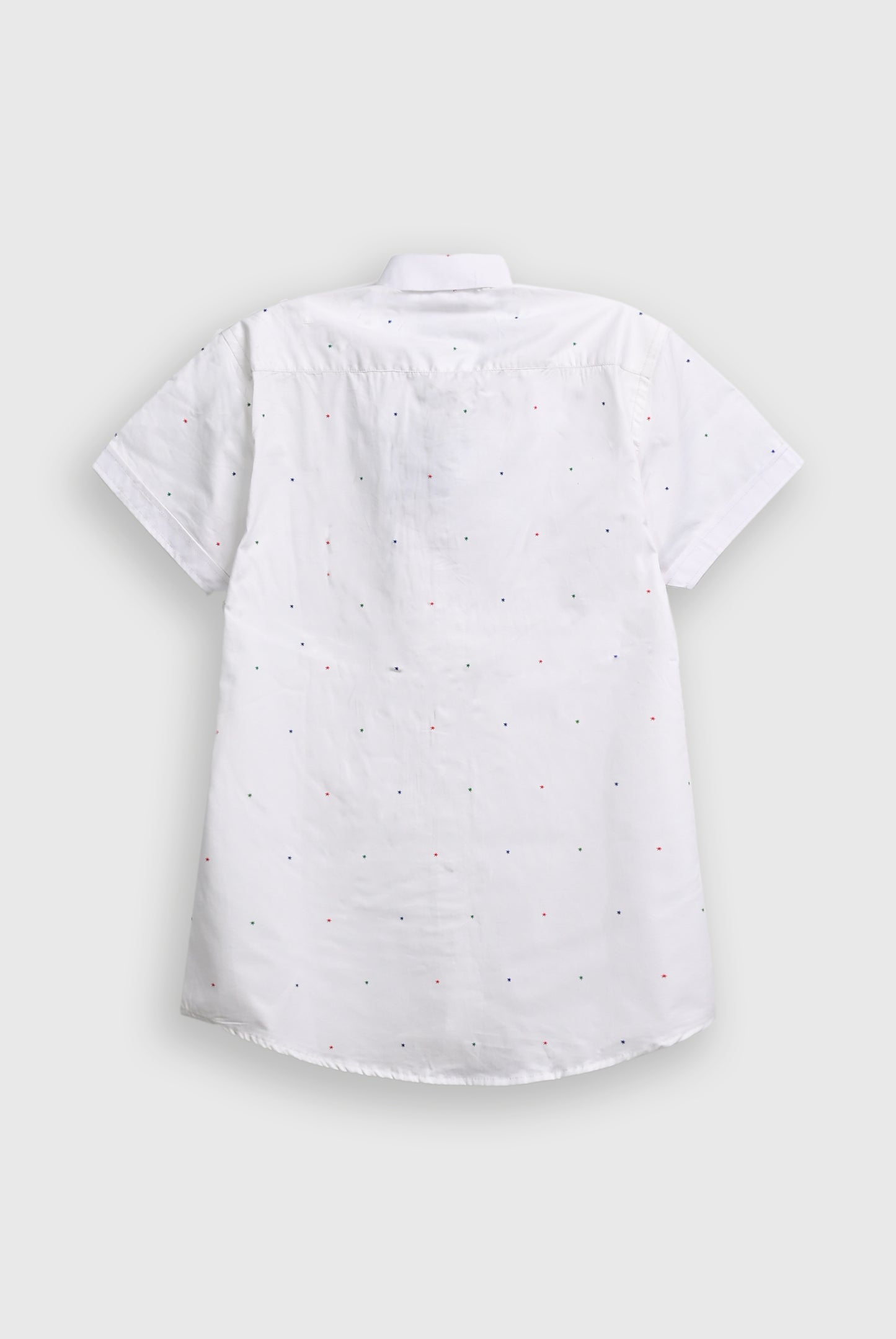 MEN CASUAL LIGHT WHITE SHIRT Reality