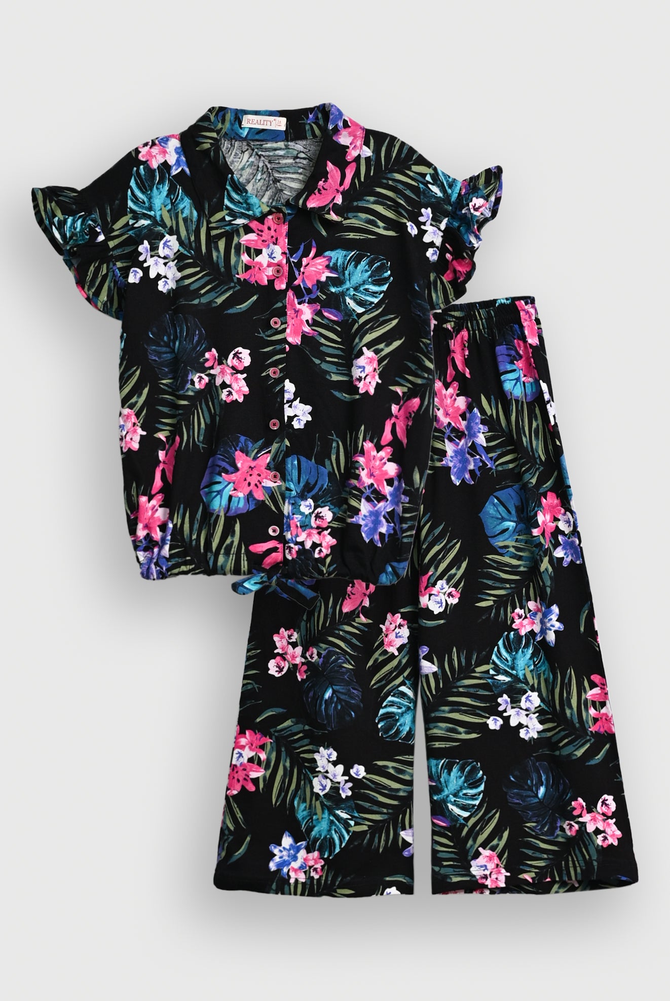 BLACK STARRY BLOOM SUIT Reality