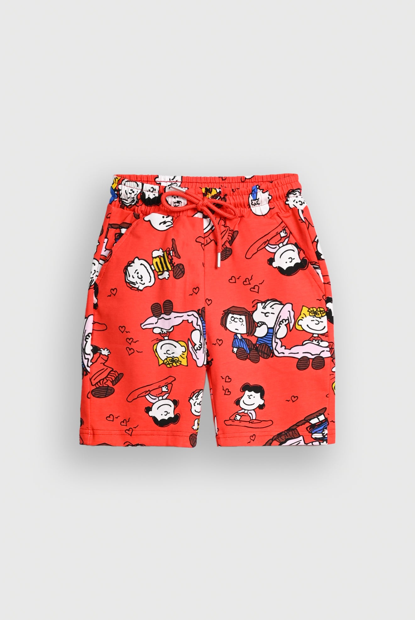 Boys RED Cotton Shorts Reality