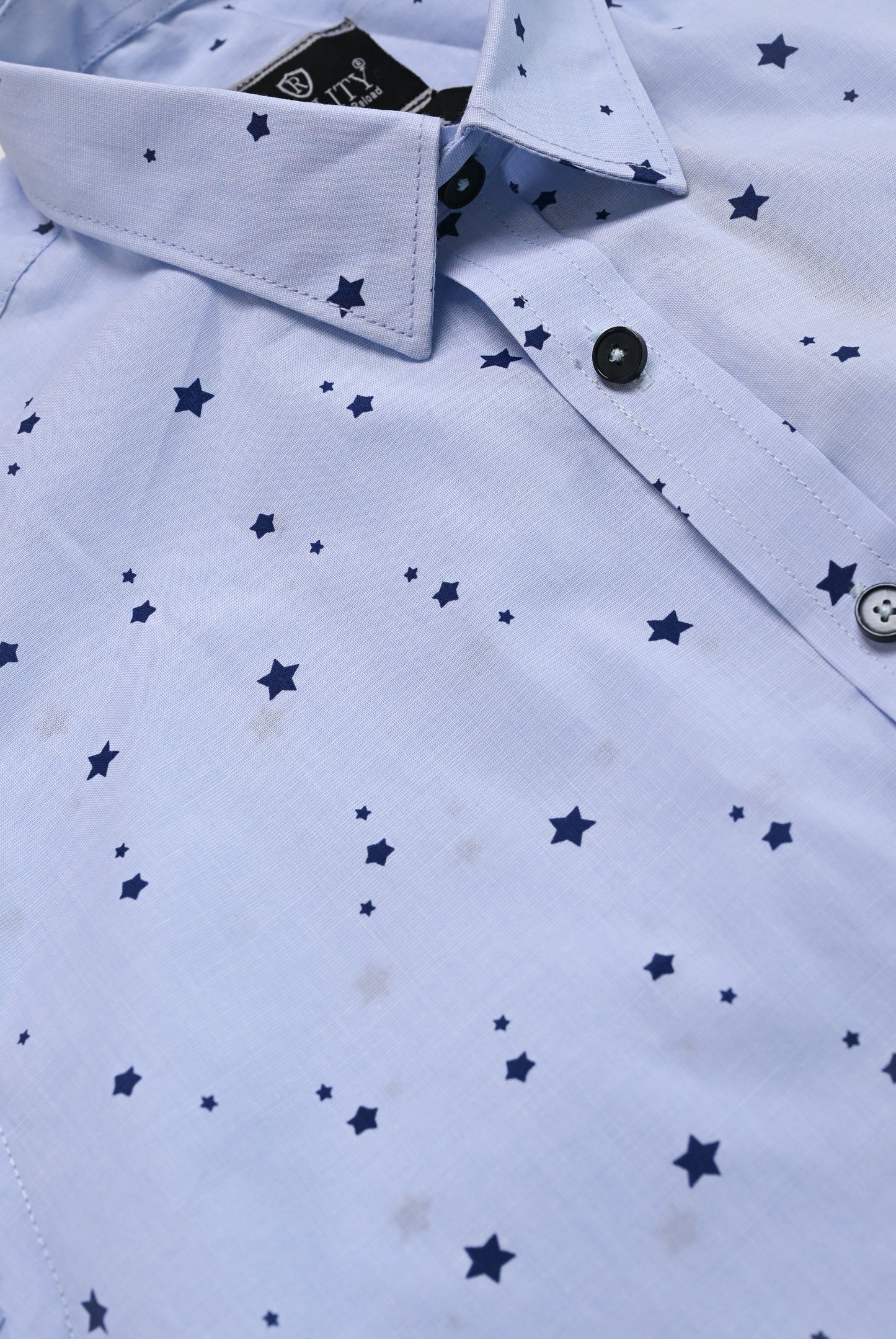 MEN CASUAL LIGHT SKY SHIRT Reality