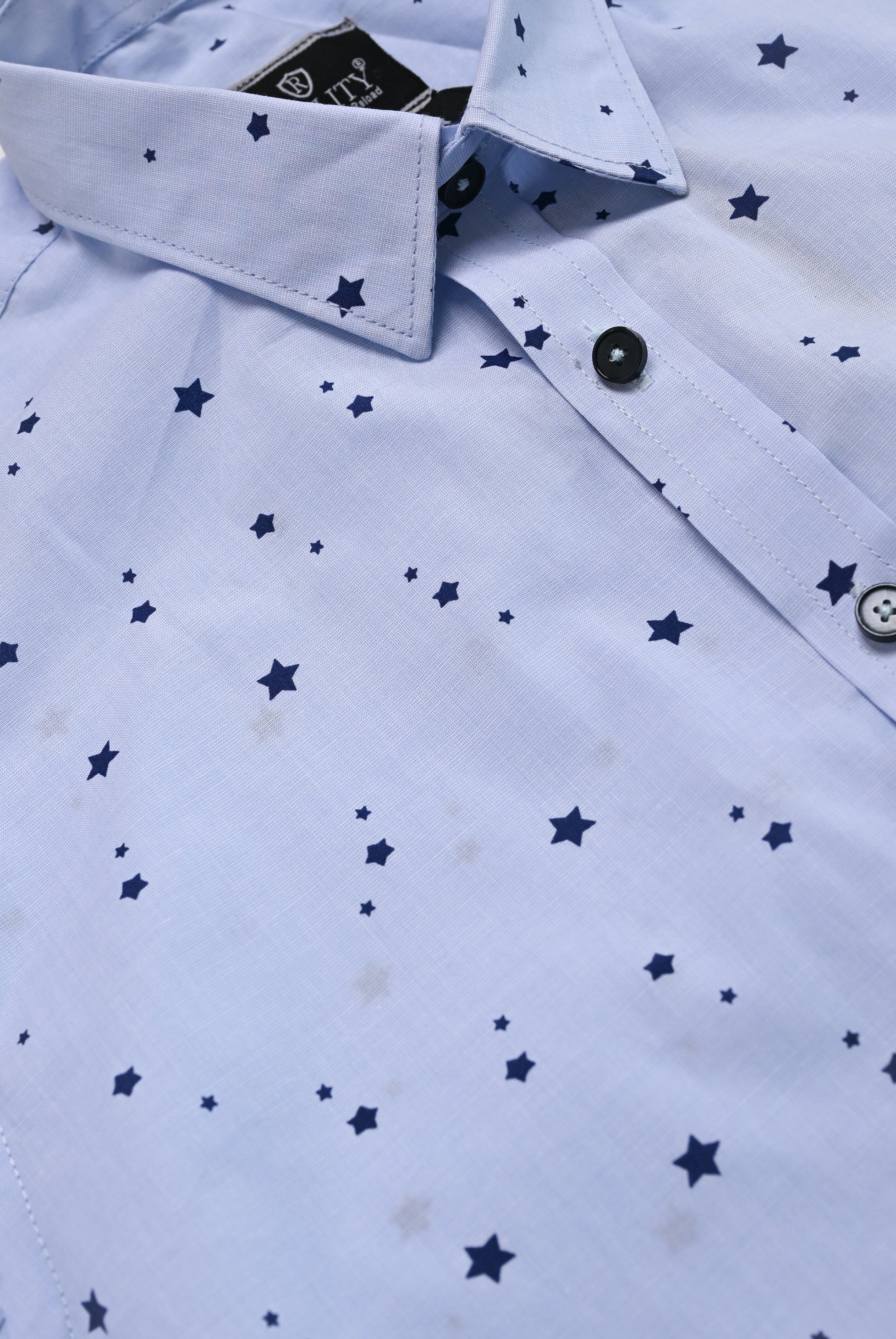 MEN CASUAL LIGHT SKY SHIRT Reality