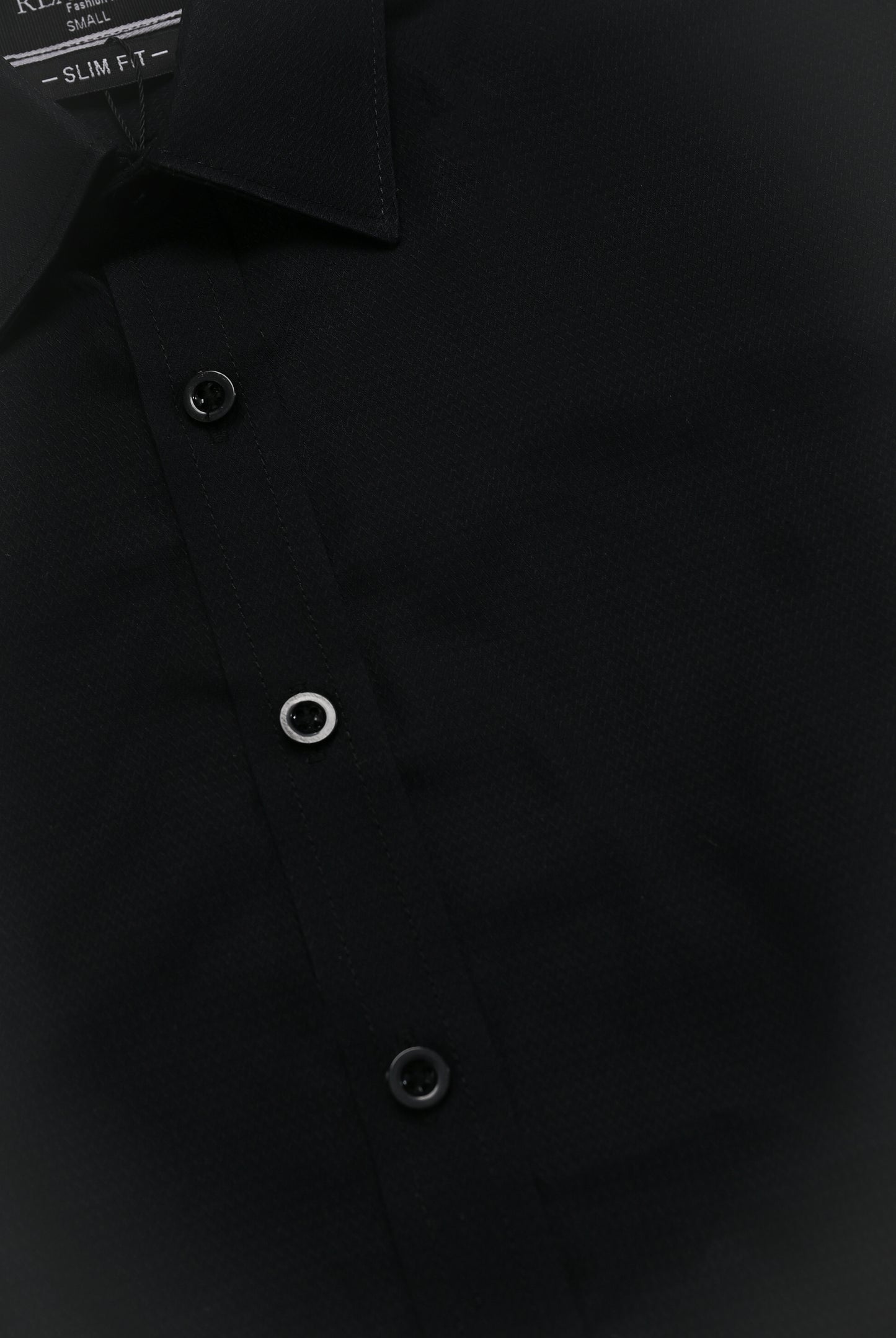MEN CASUAL BLACK SHIRT Reality